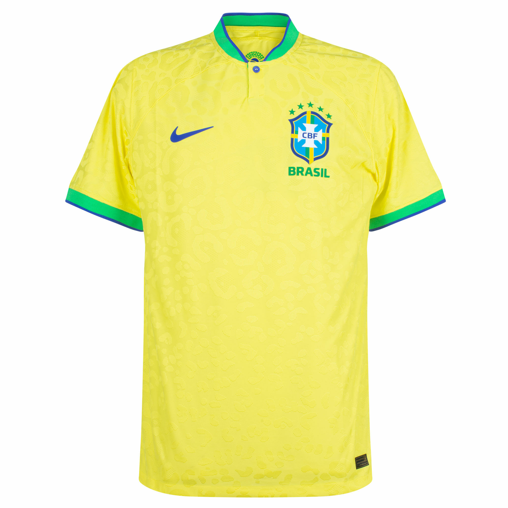 Brazílie - Dres fotbalový "Match" - žlutý, domácí, sezóna 2022/23, Dri-FIT ADV
