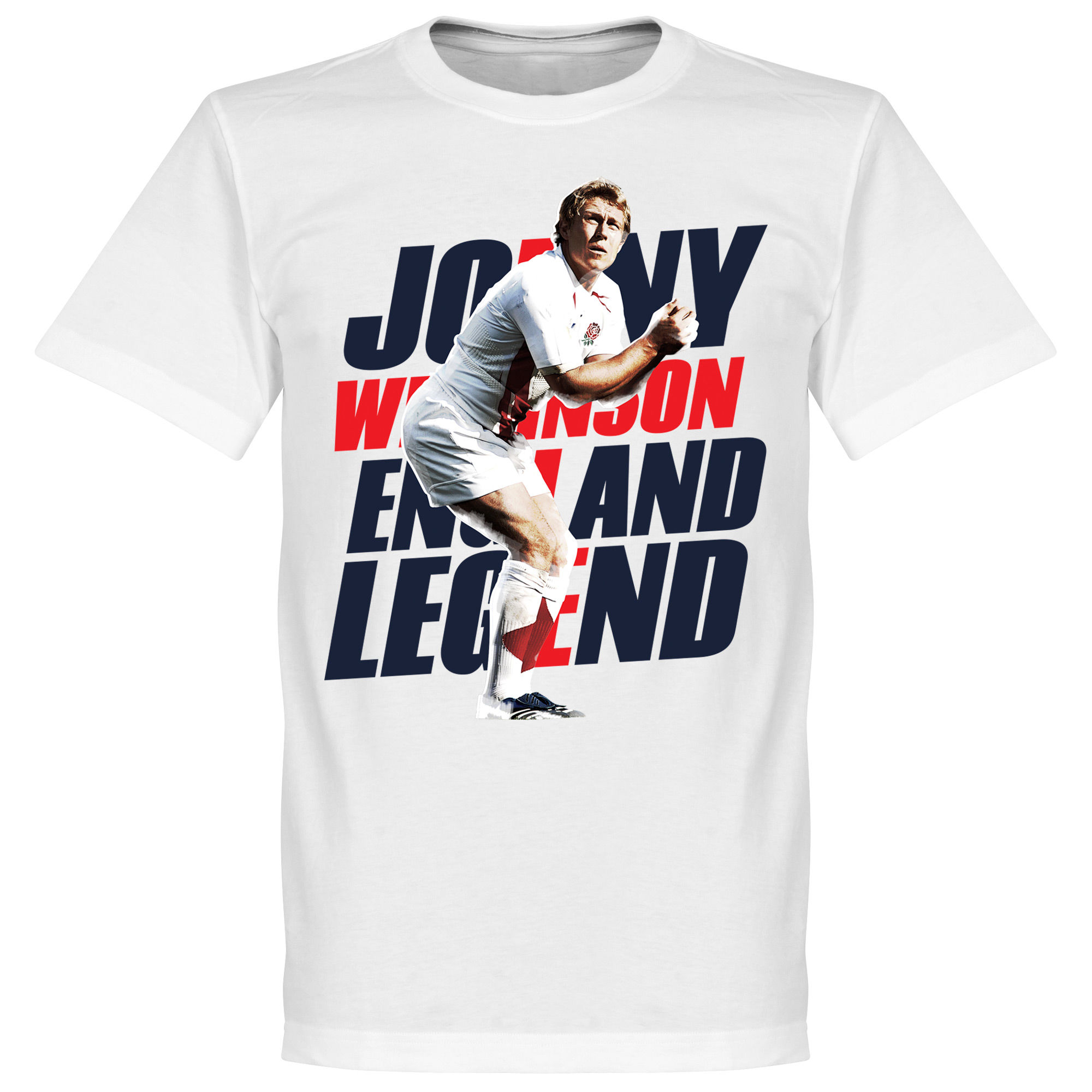 Anglie - Tričko "Legend" - bílé, Jonny Wilkinson