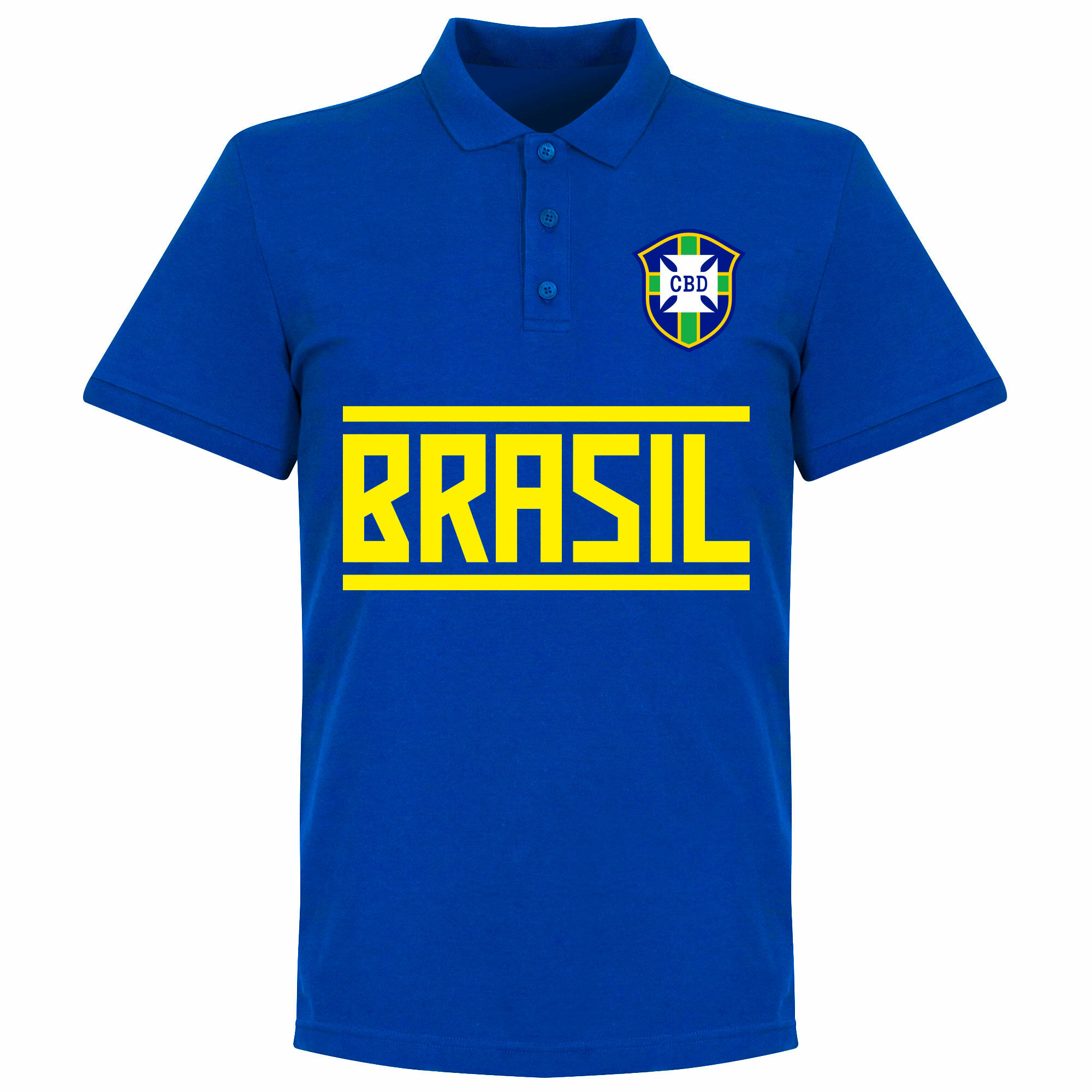 Brazílie - Tričko s límečkem - modré