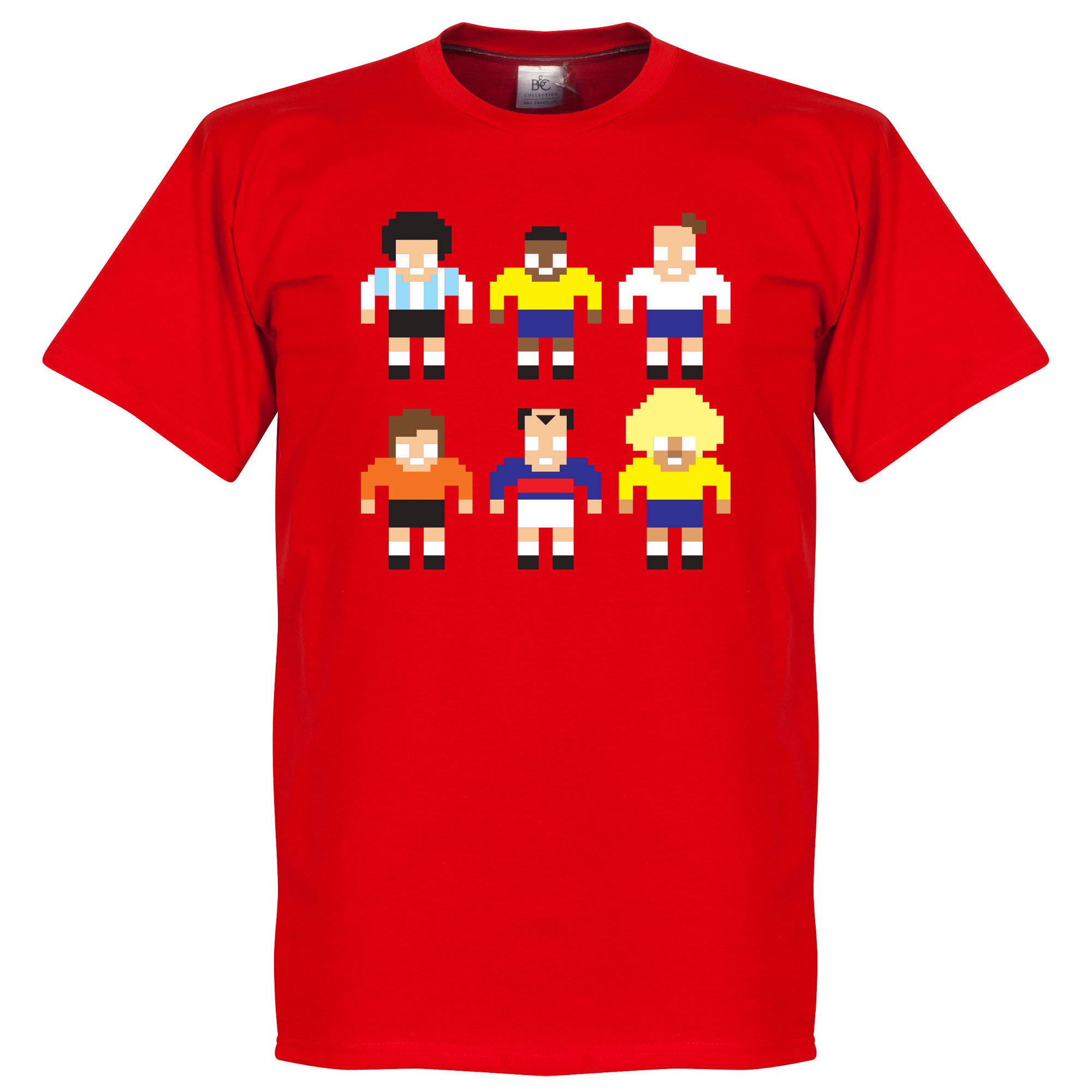 Anglie - Tričko "Legend Pixel" - červené