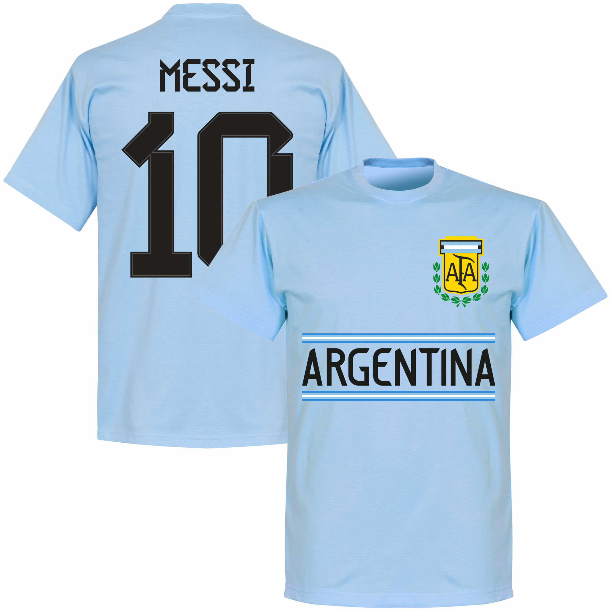 Argentina - Tričko - číslo 10, modré, Lionel Messi