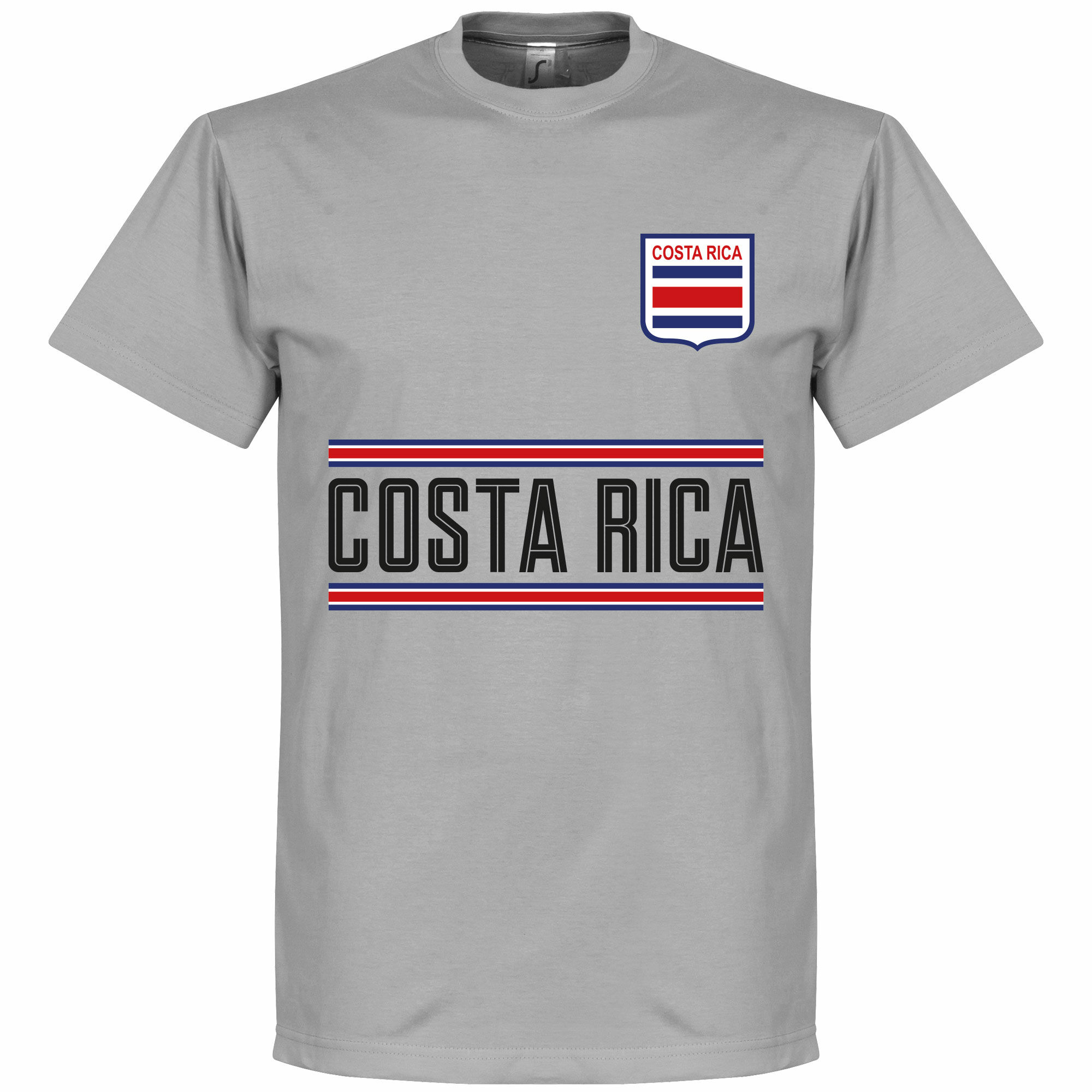 Kostarika - Tričko - šedé