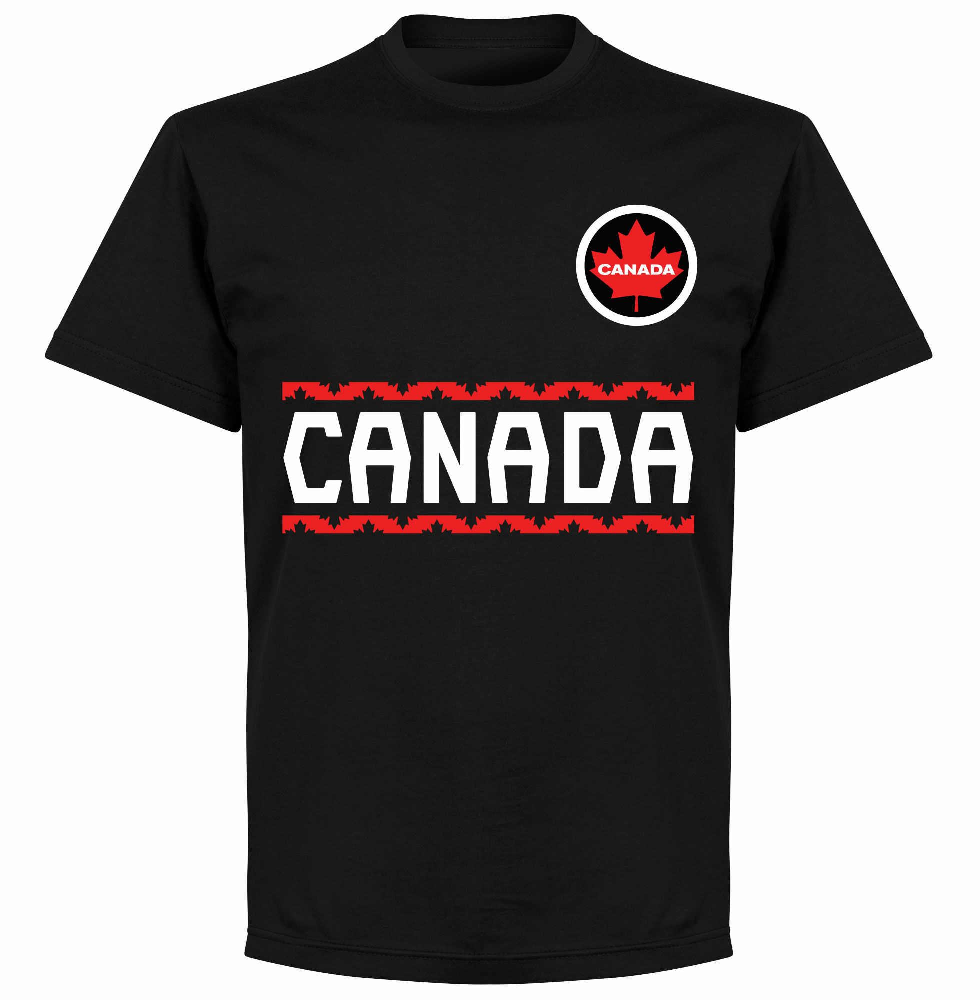 Kanada - Tričko - černé
