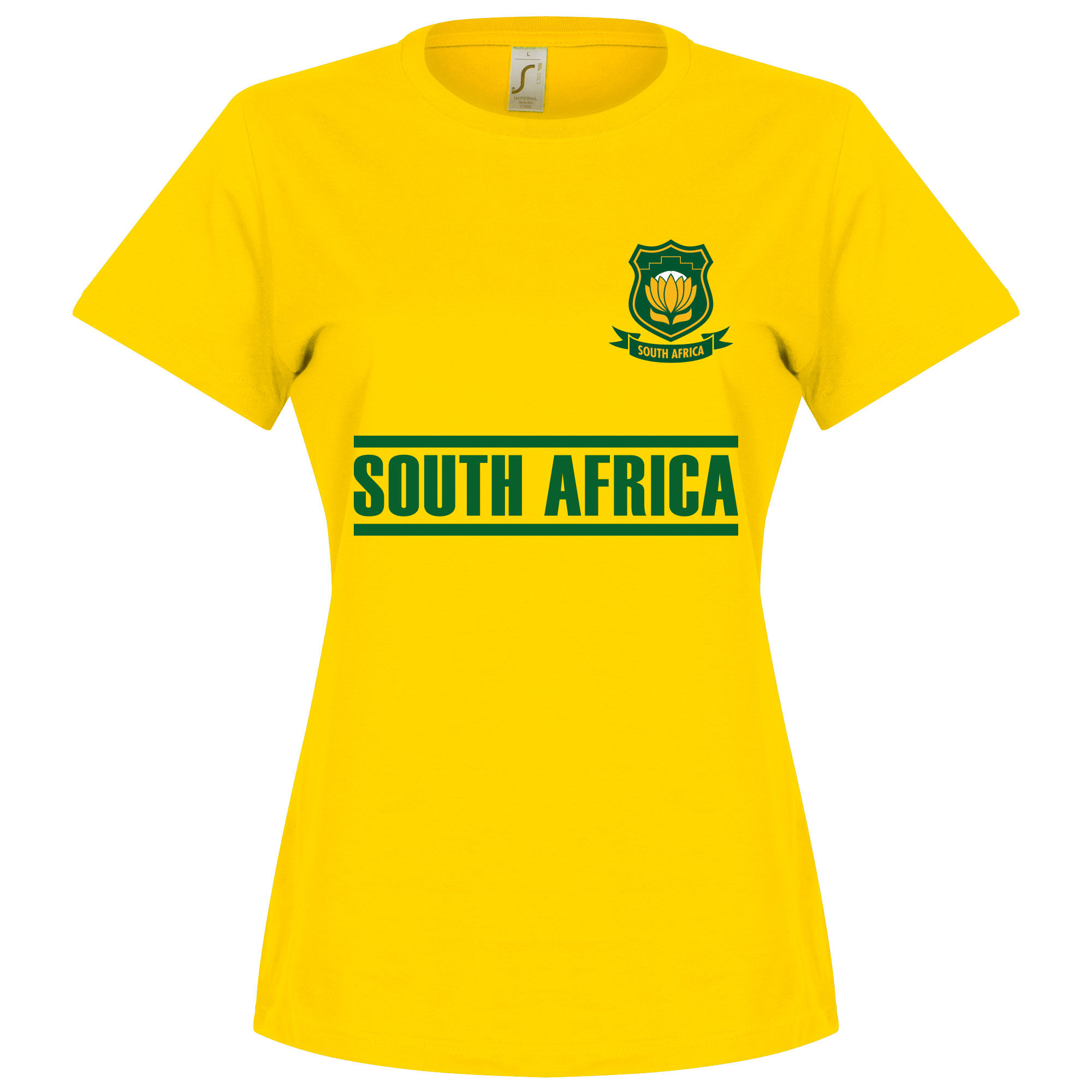 Jihoafrická republika - Tričko dámské - žluté