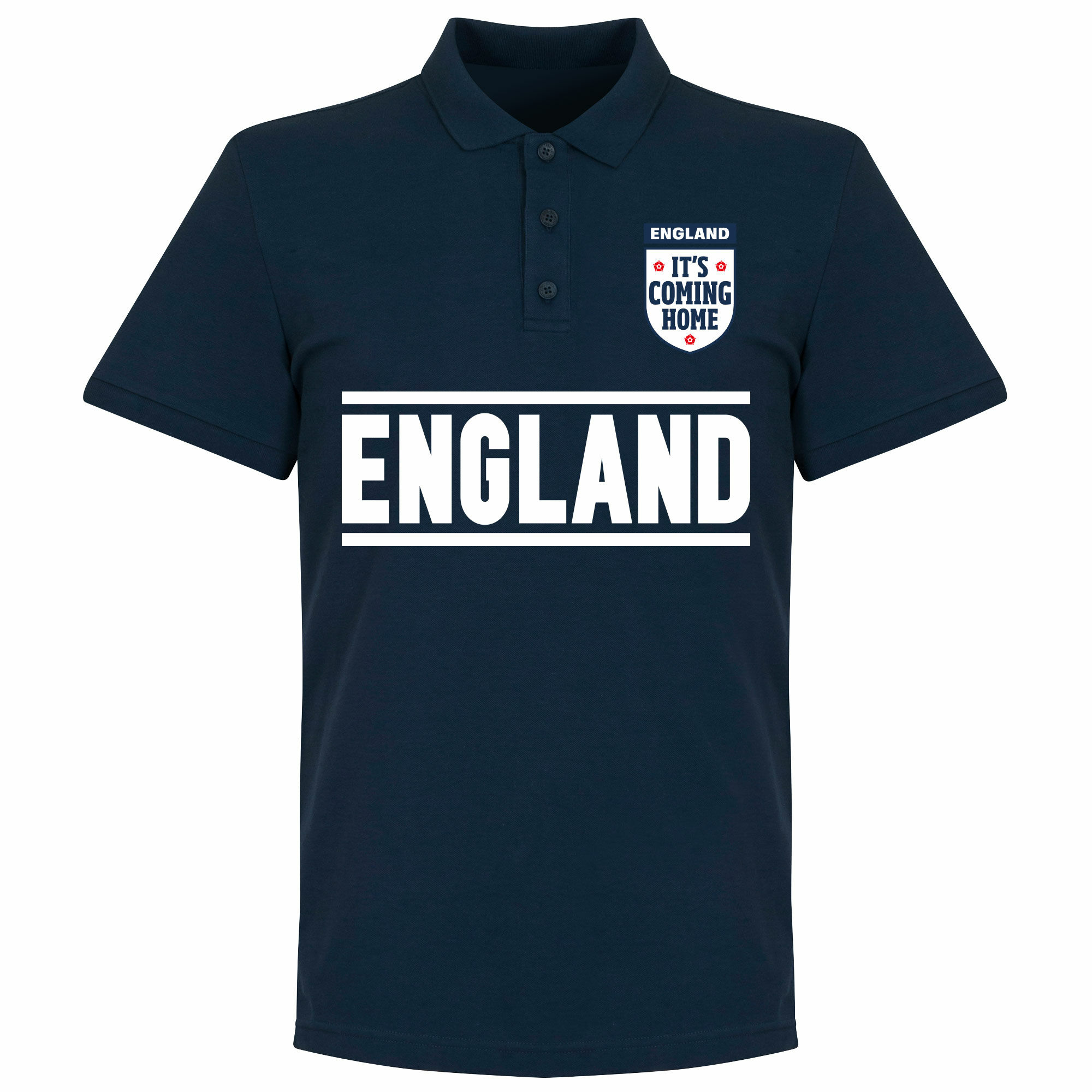 Anglie - Tričko s límečkem - modré