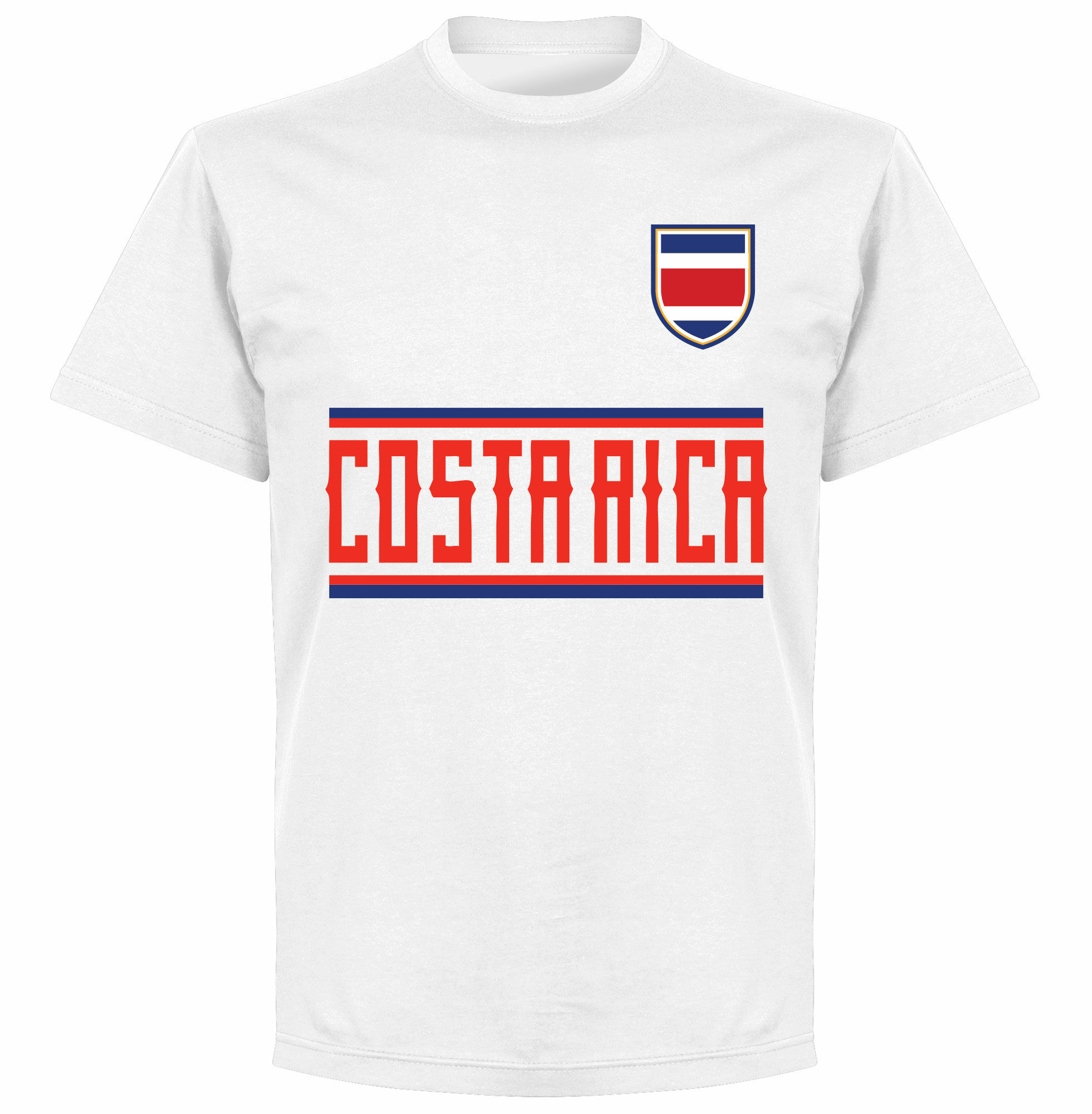 Kostarika - Tričko - bílé
