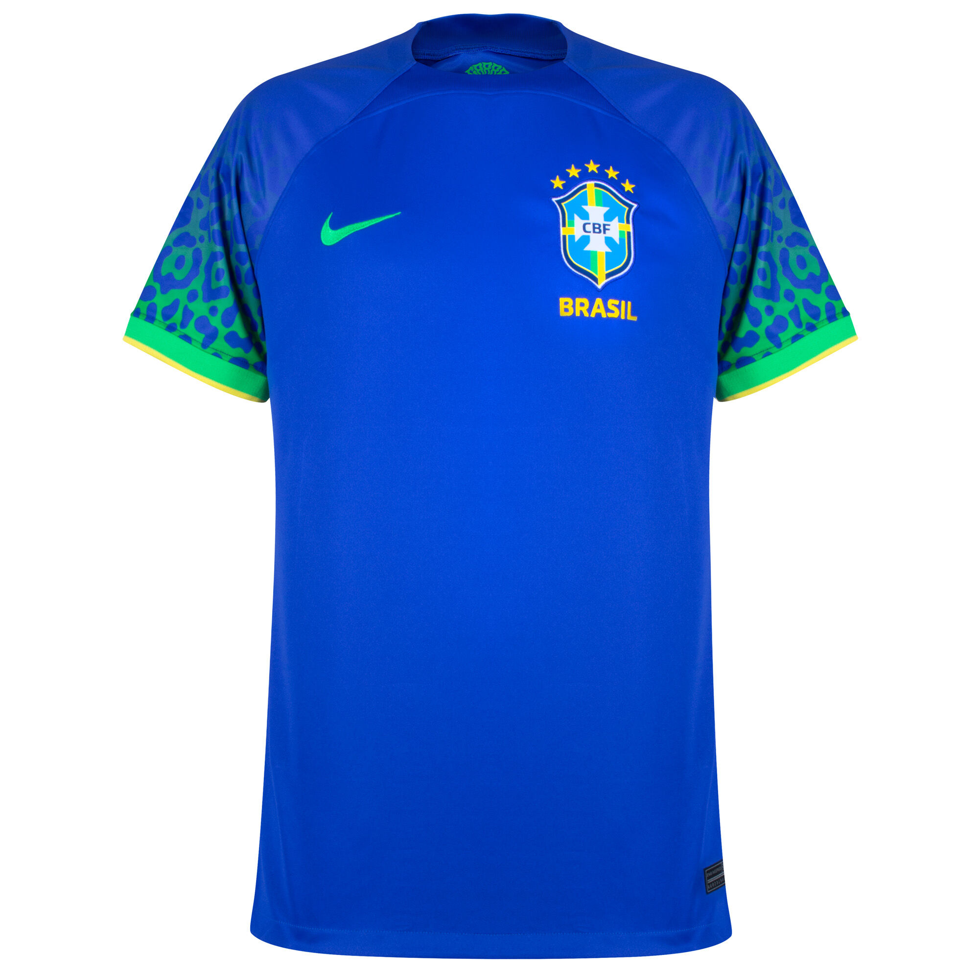 Brazílie - Dres fotbalový - sezóna 2022/23, modrý, venkovní