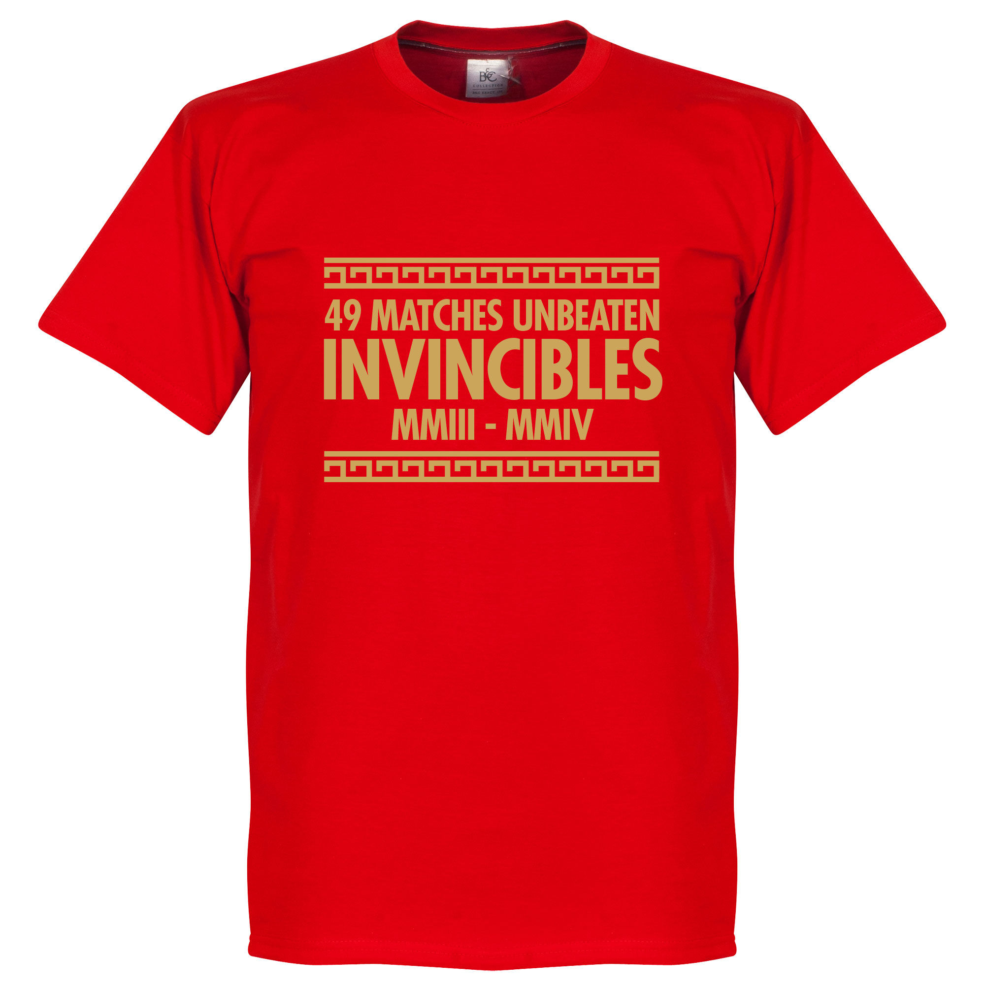Arsenal - Tričko "The Invincibles 49 Unbeaten" - červené