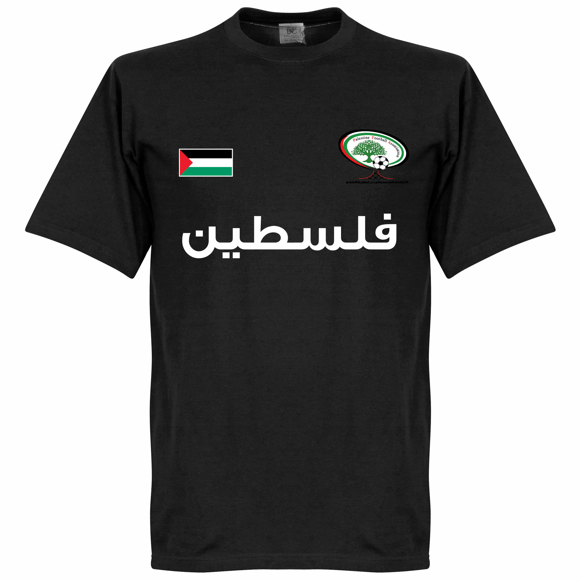 Palestina - Tričko - černé