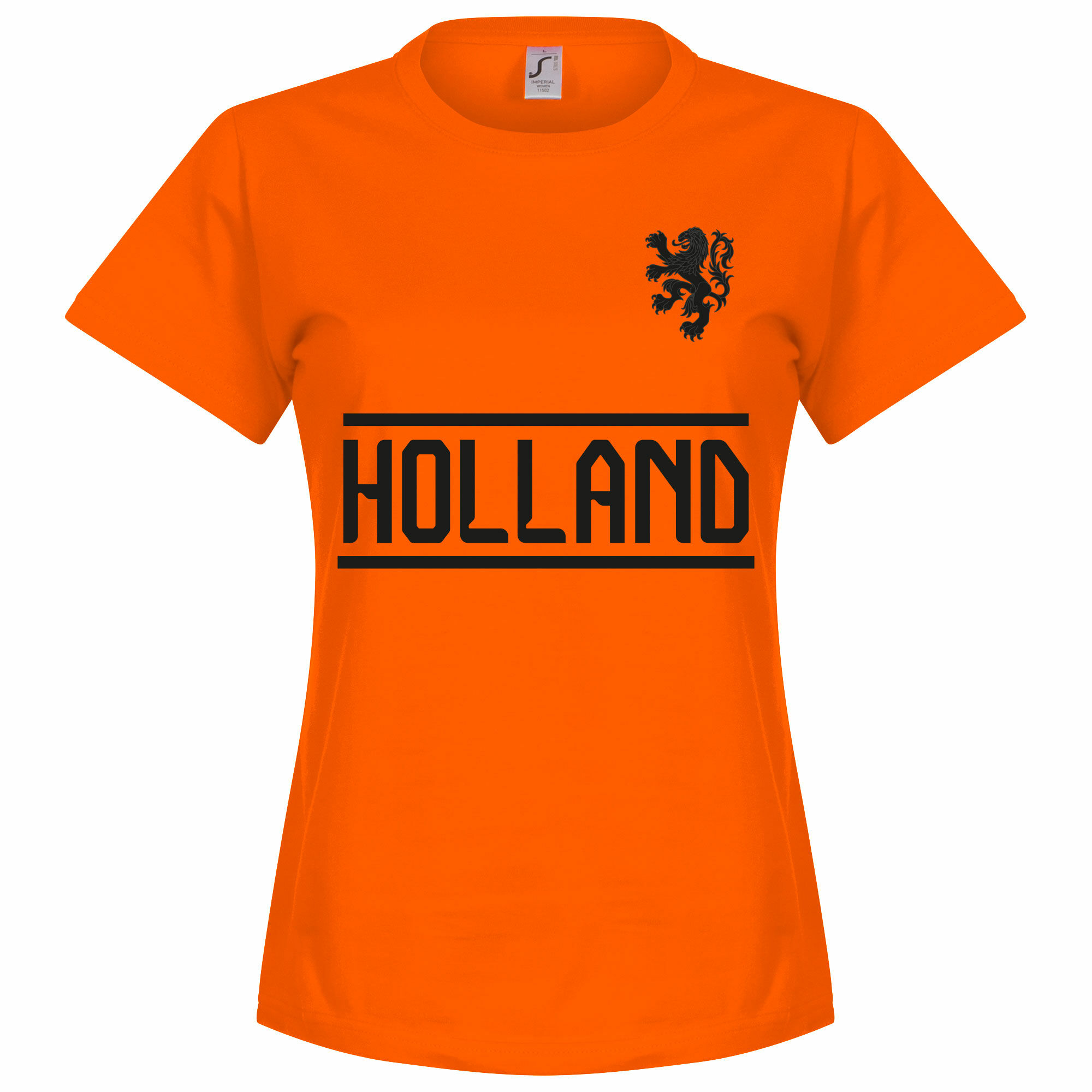 Nizozemí - Tričko dámské - oranžové