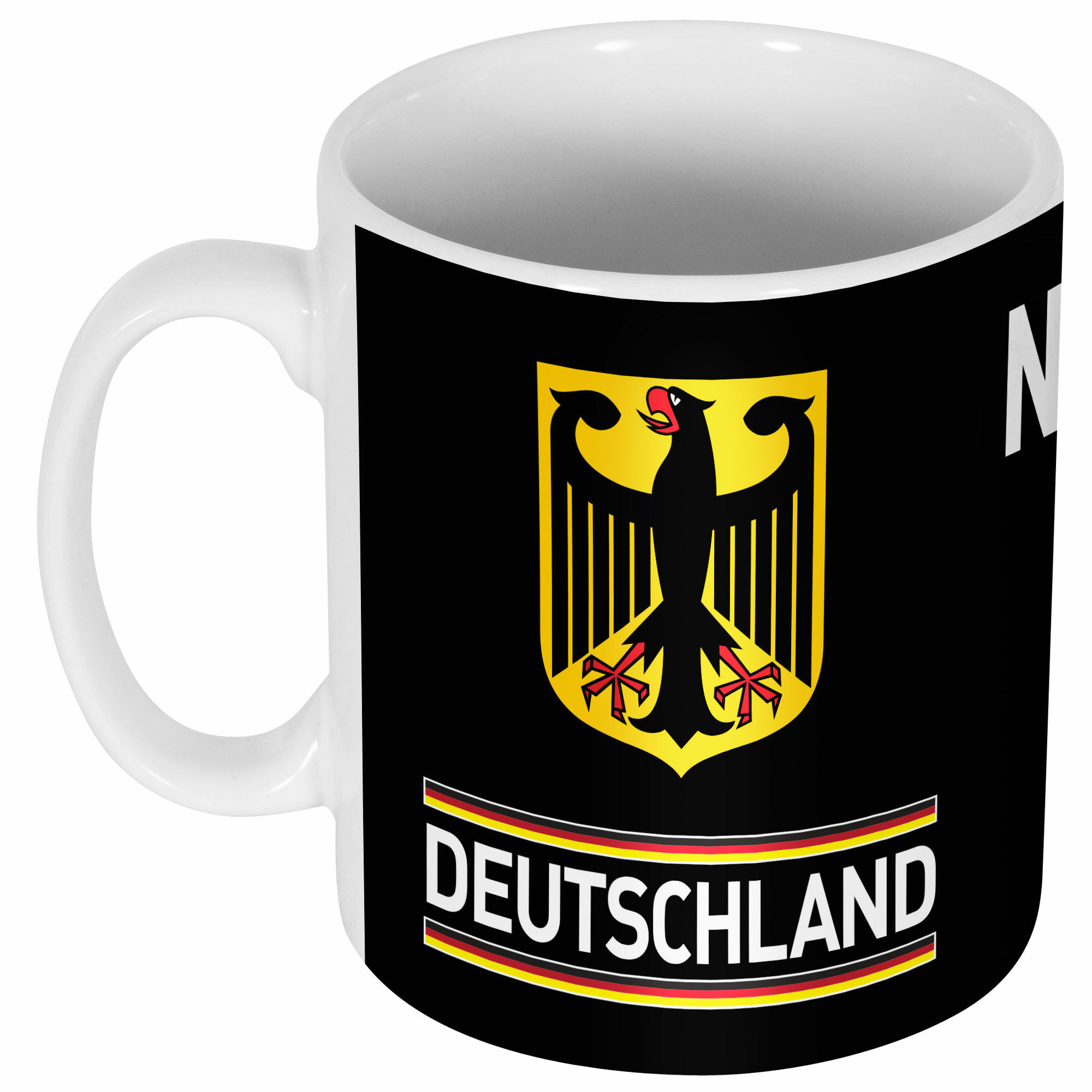 Německo - Hrnek - číslo 1, černý, Manuel Neuer