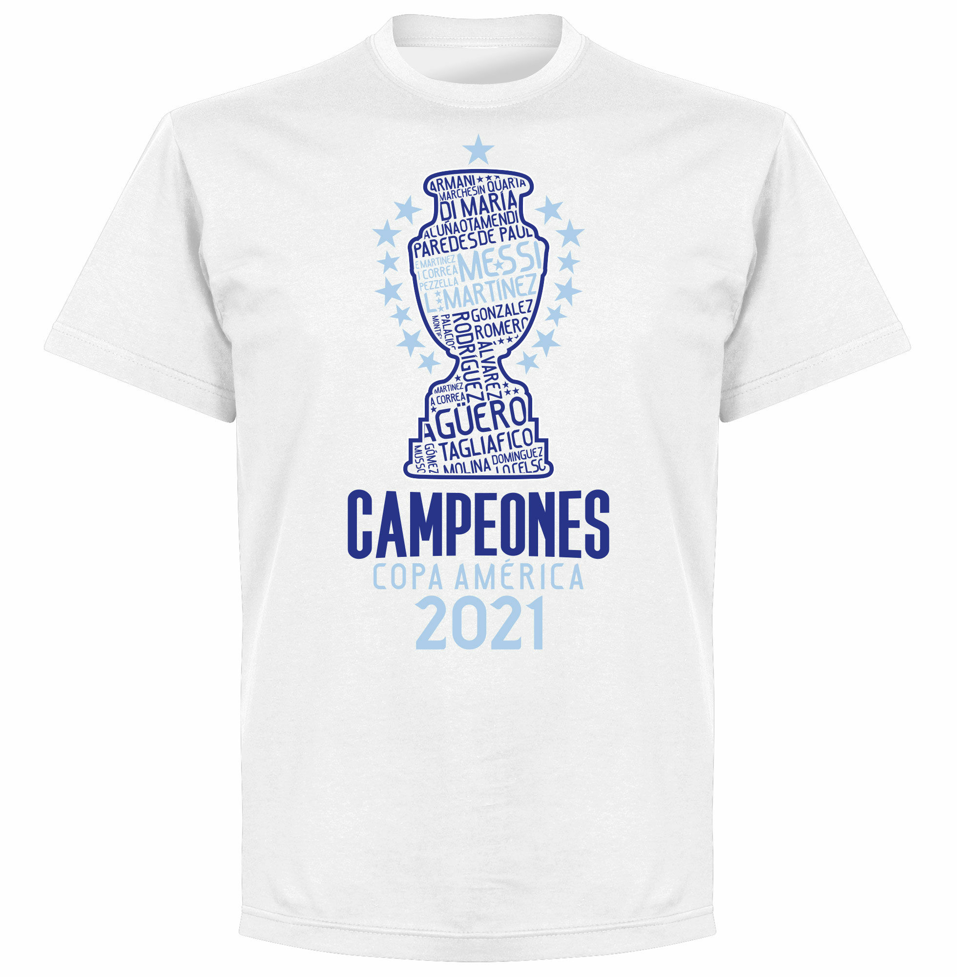 Argentina - Tričko "America Champions" dětské - bílé, 2020
