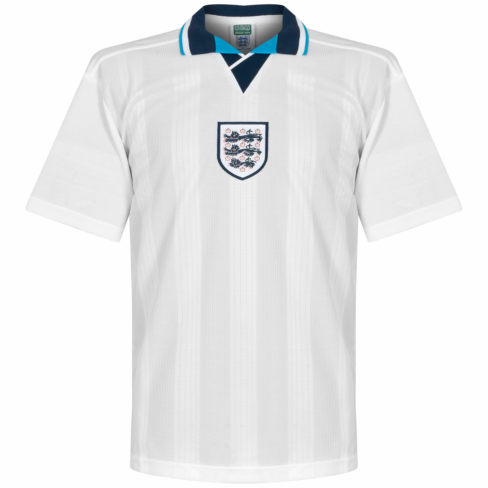 Anglie - Dres fotbalový - bílý, retrostyl, Euro 96, domácí