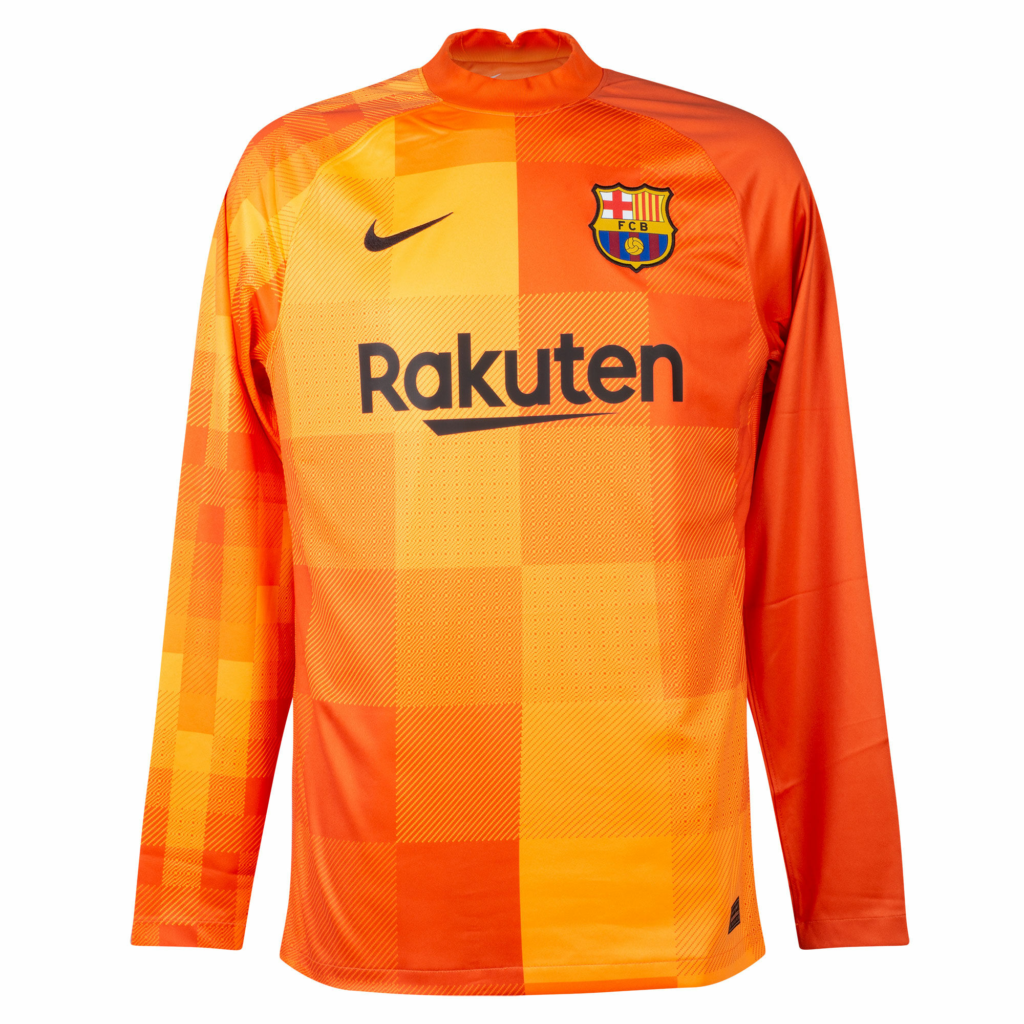 Barcelona - Dres fotbalový brankářský - sezóna 2021/22, oranžový, domácí