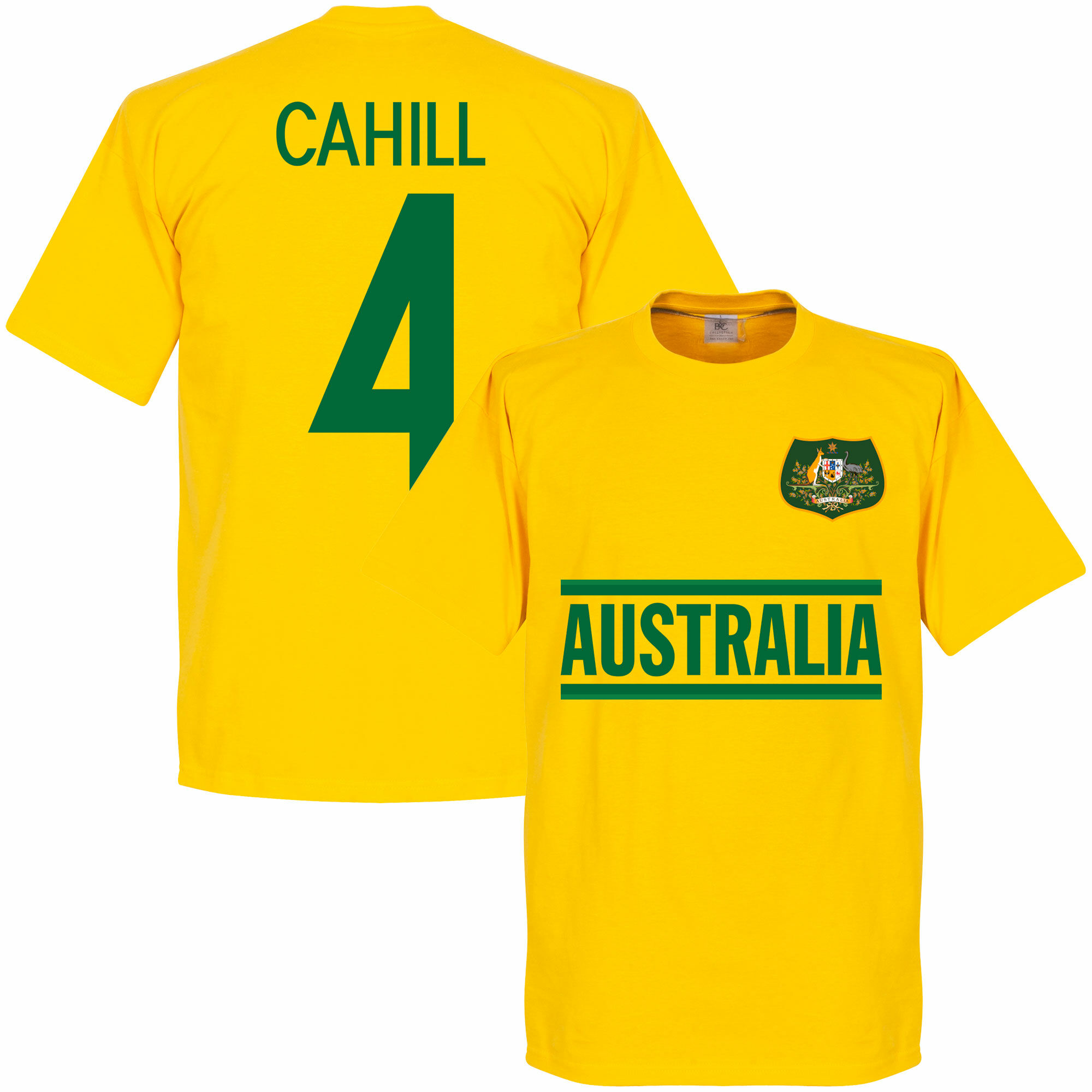 Austrálie - Tričko - žluté, Tim Cahill, číslo 4