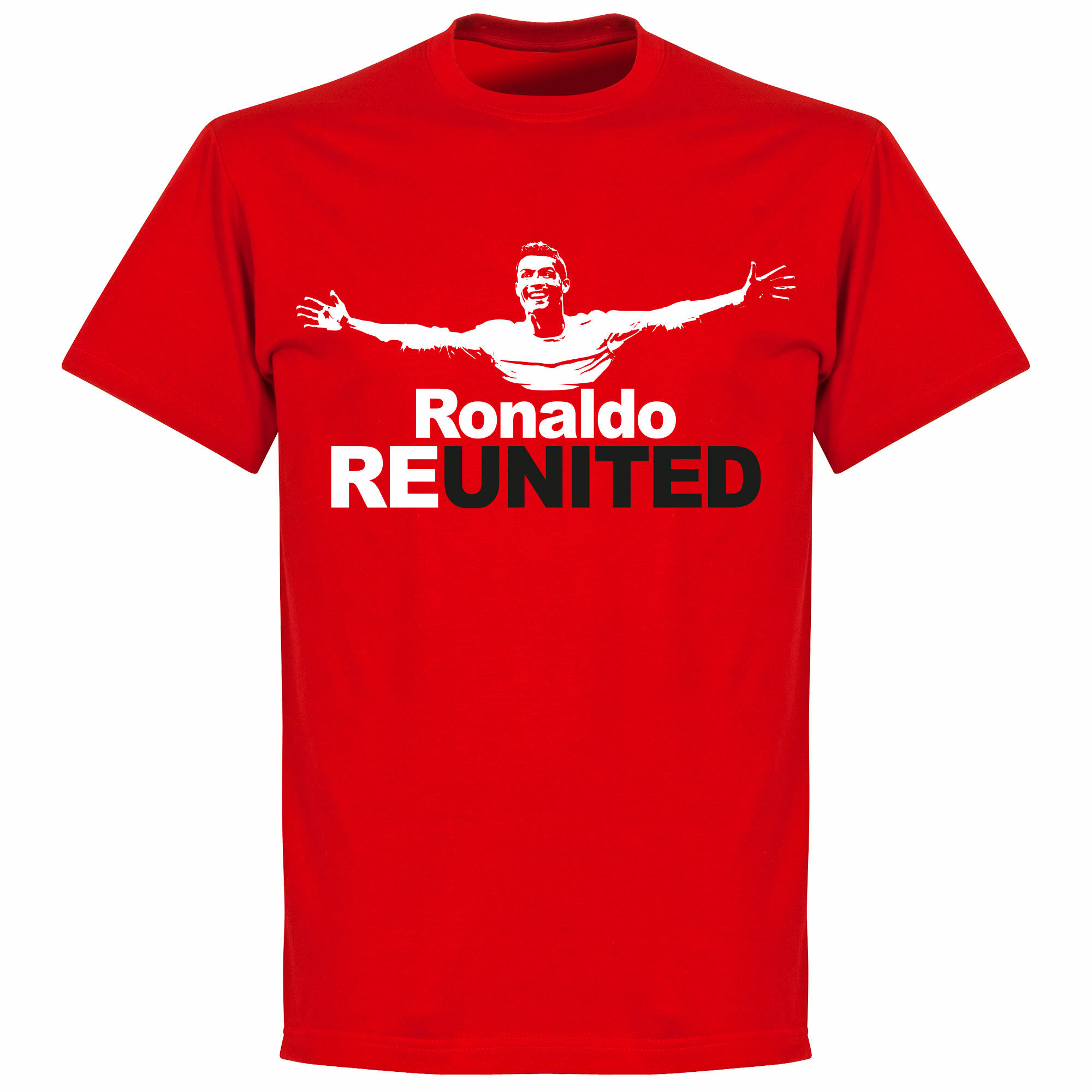 Manchester United - Tričko "Re United" dětské - červené, Ronaldo