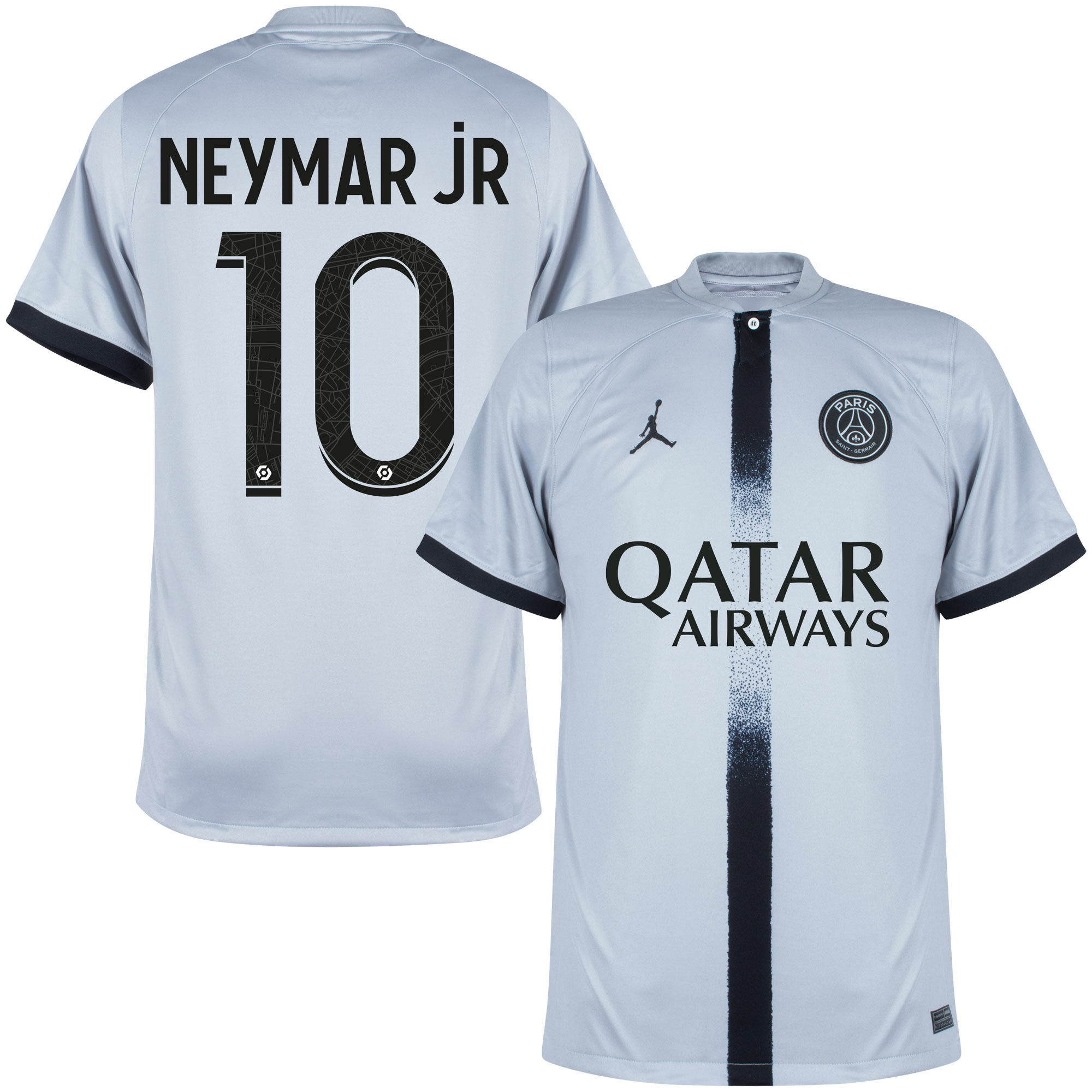 Nike Camiseta PSG Neymar Jr 10 Visitante 2022-2023 (Dorsal Ligue 1)