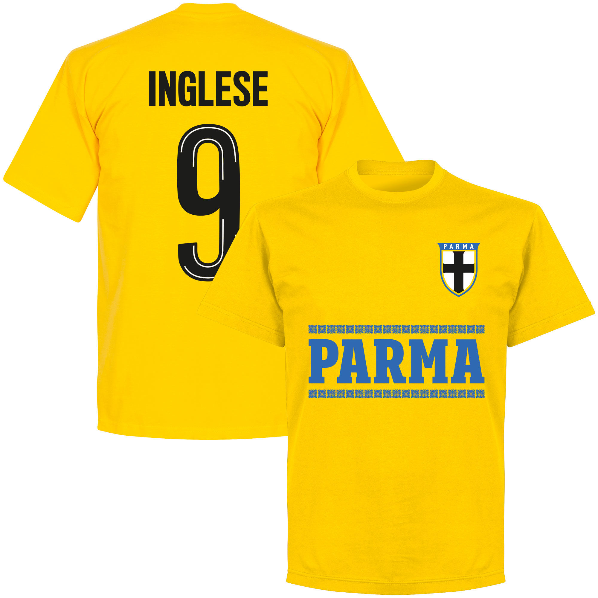 Parma Calcio 1913 - Tričko - Roberto Inglese, žluté, číslo 9