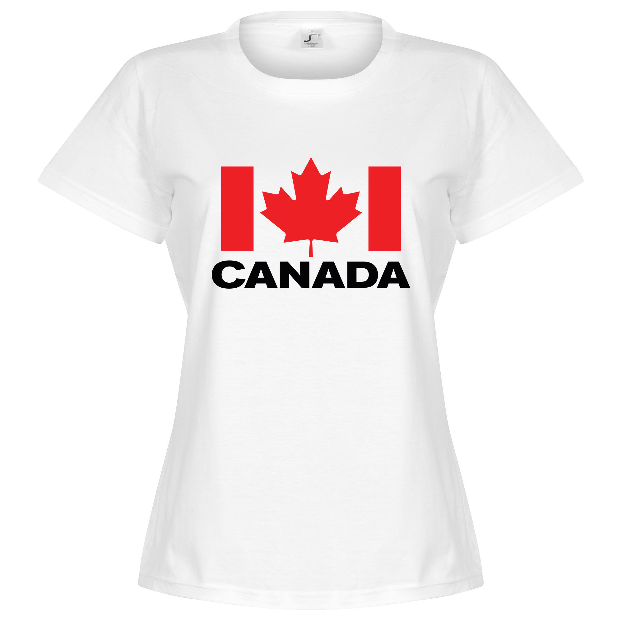 Kanada - Tričko dámské - bílé