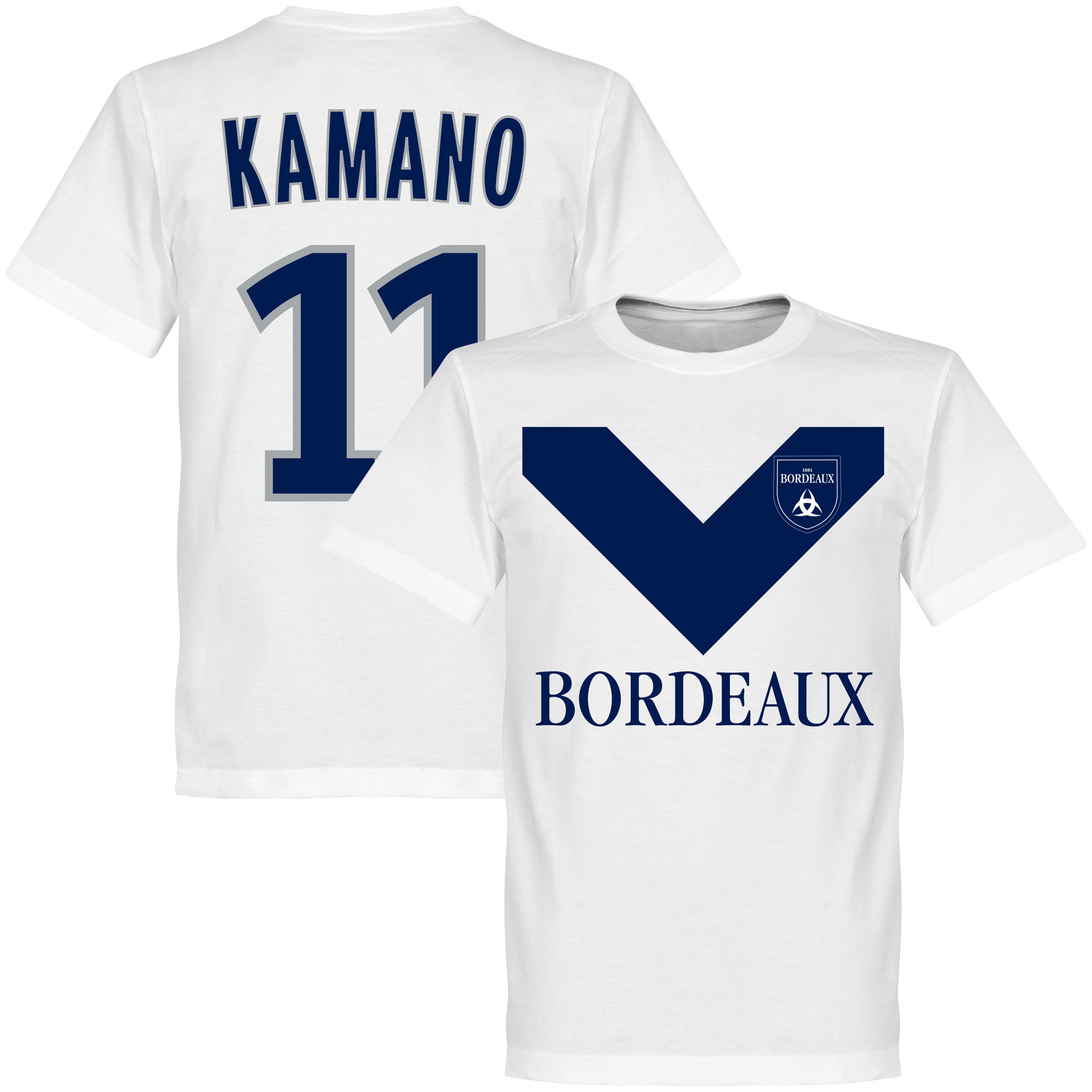 Bordeaux - Tričko - bílé, François Kamano, číslo 11