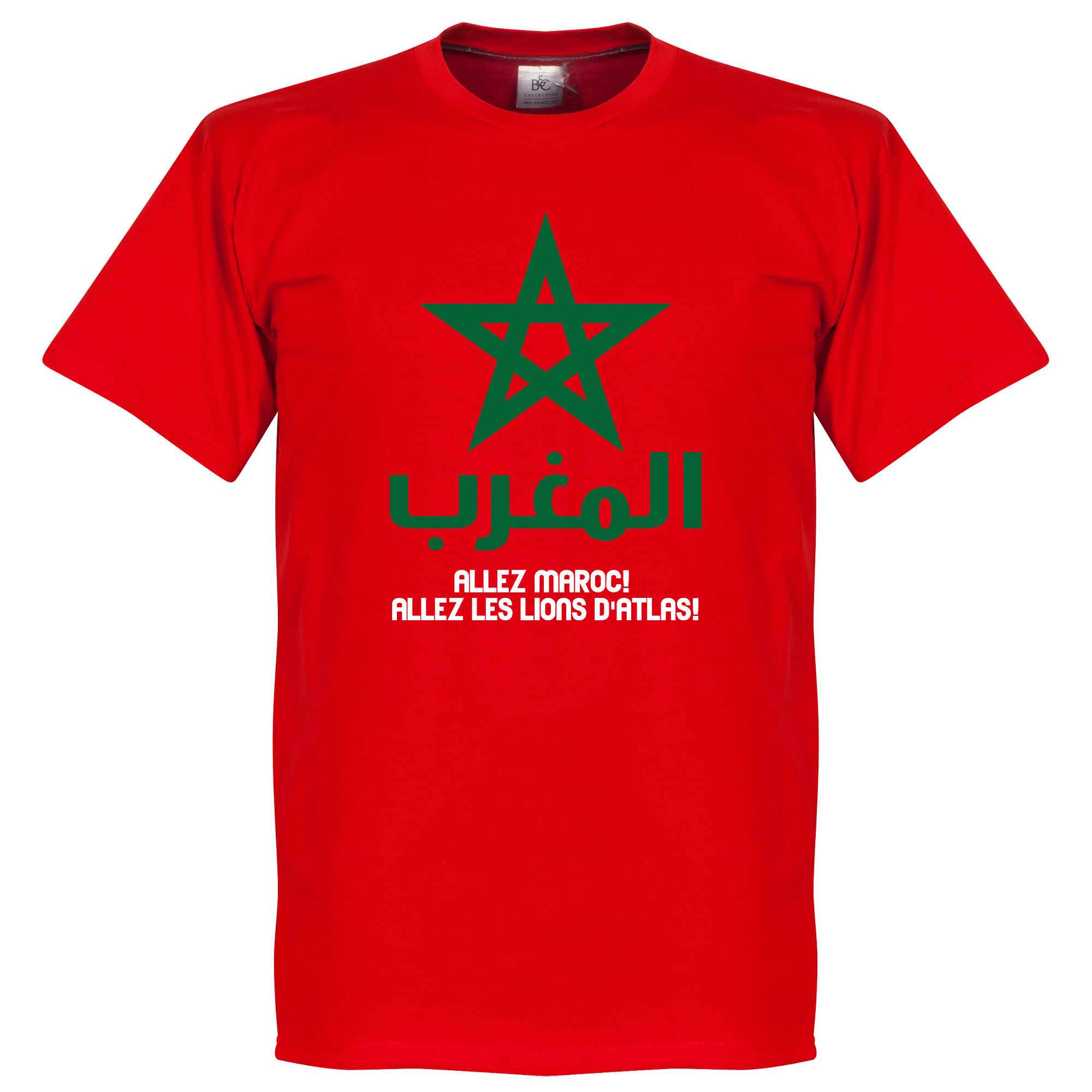 Maroko - Tričko "Allez" - červené
