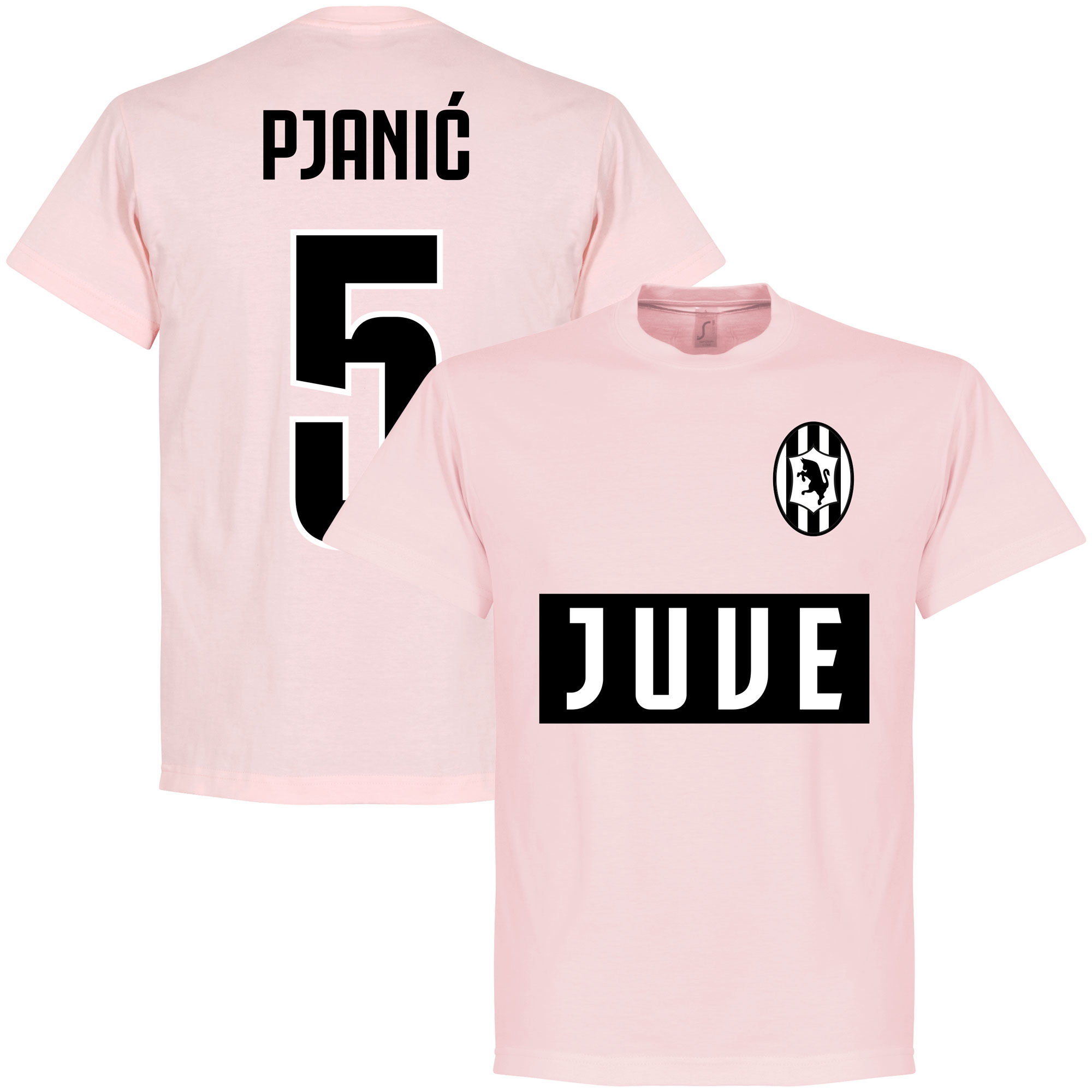 Juventus FC - Tričko - růžové, Miralem Pjanić, číslo 5