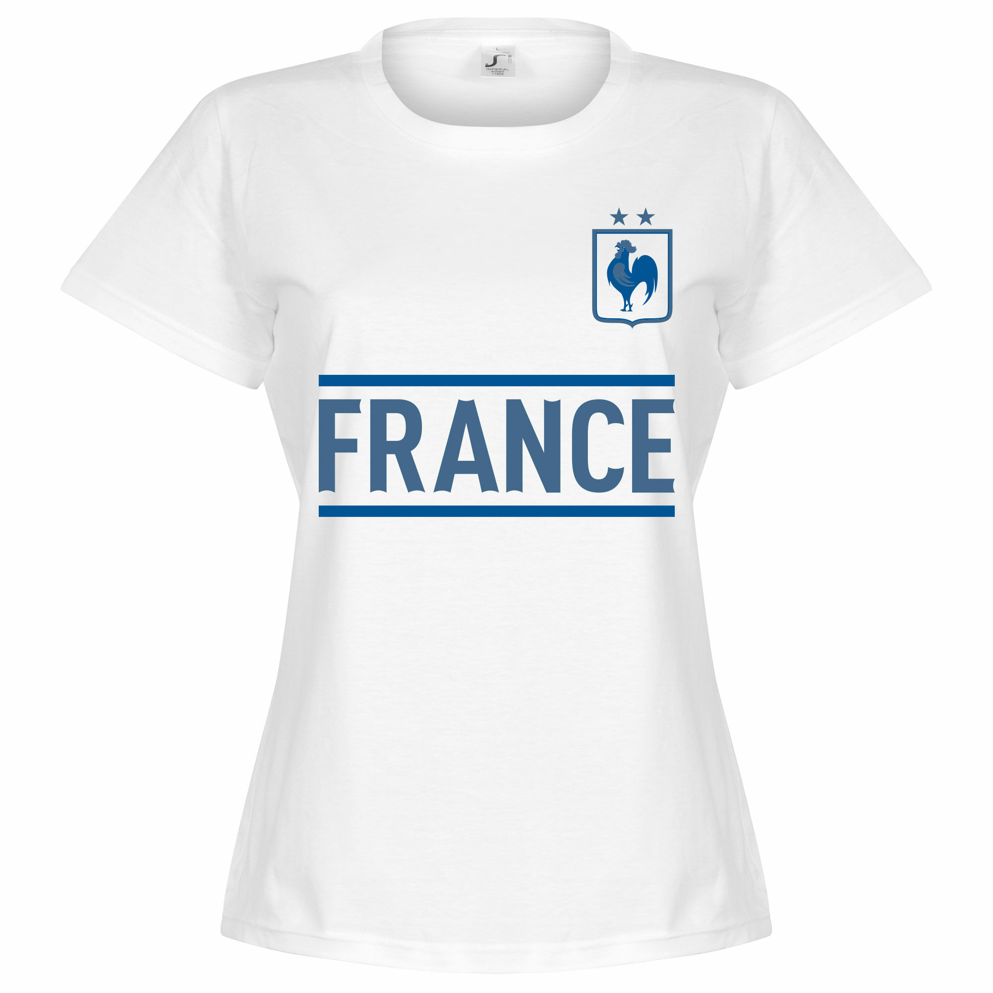 Francie - Tričko dámské - bílé