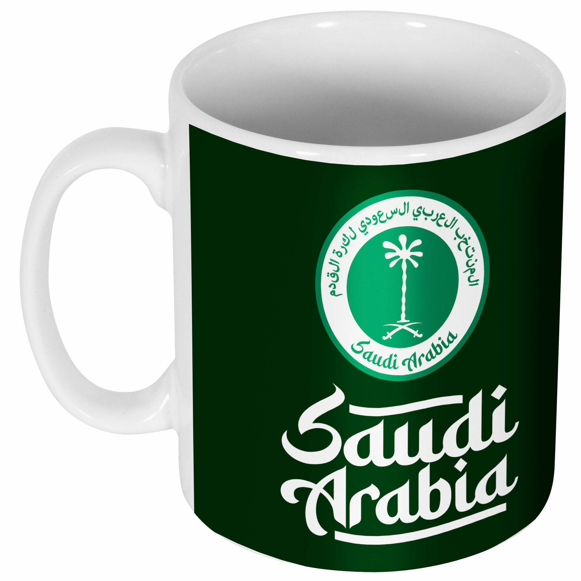 Saudská Arábie - Hrnek - bílý