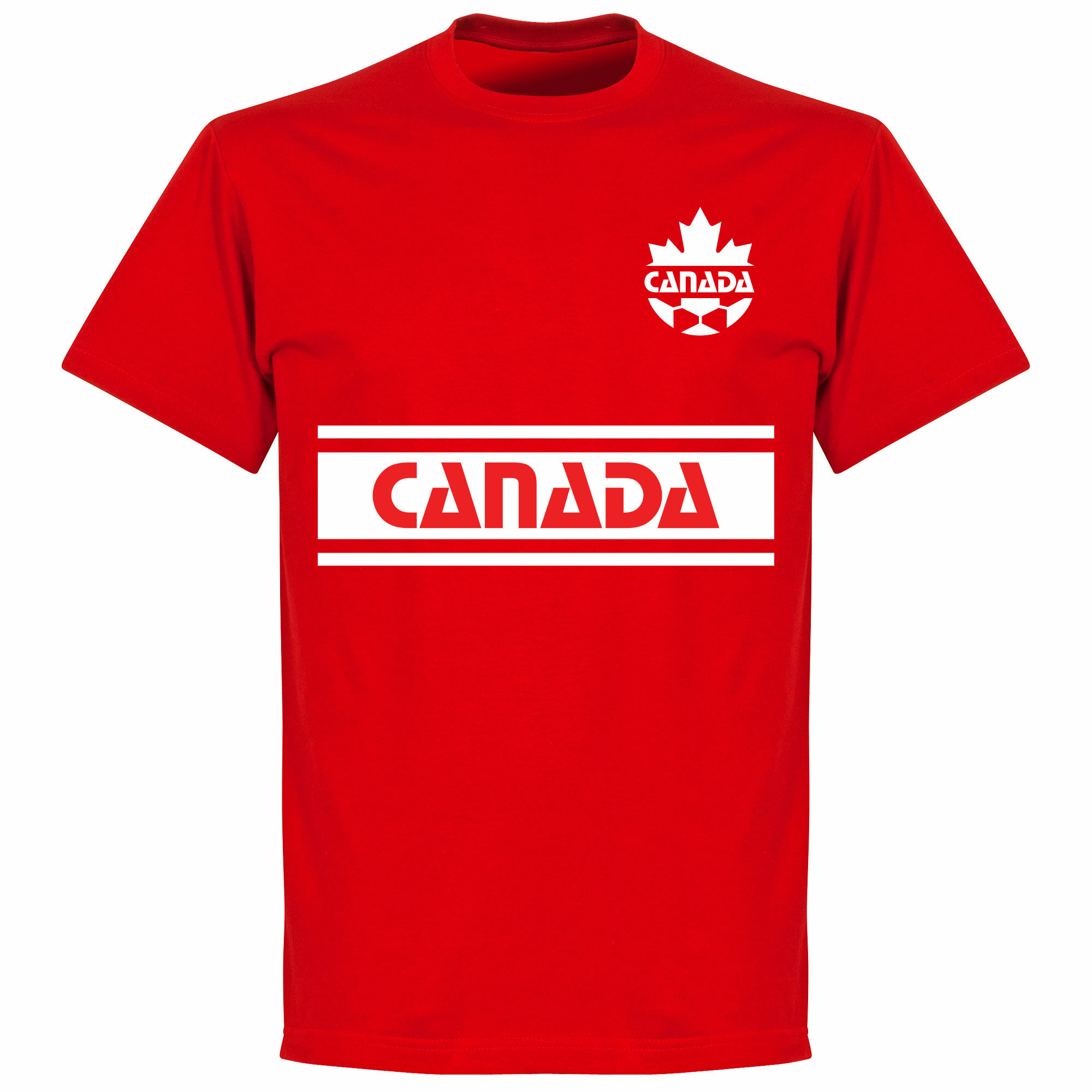 Kanada - Tričko dětské - červené, retrostyl