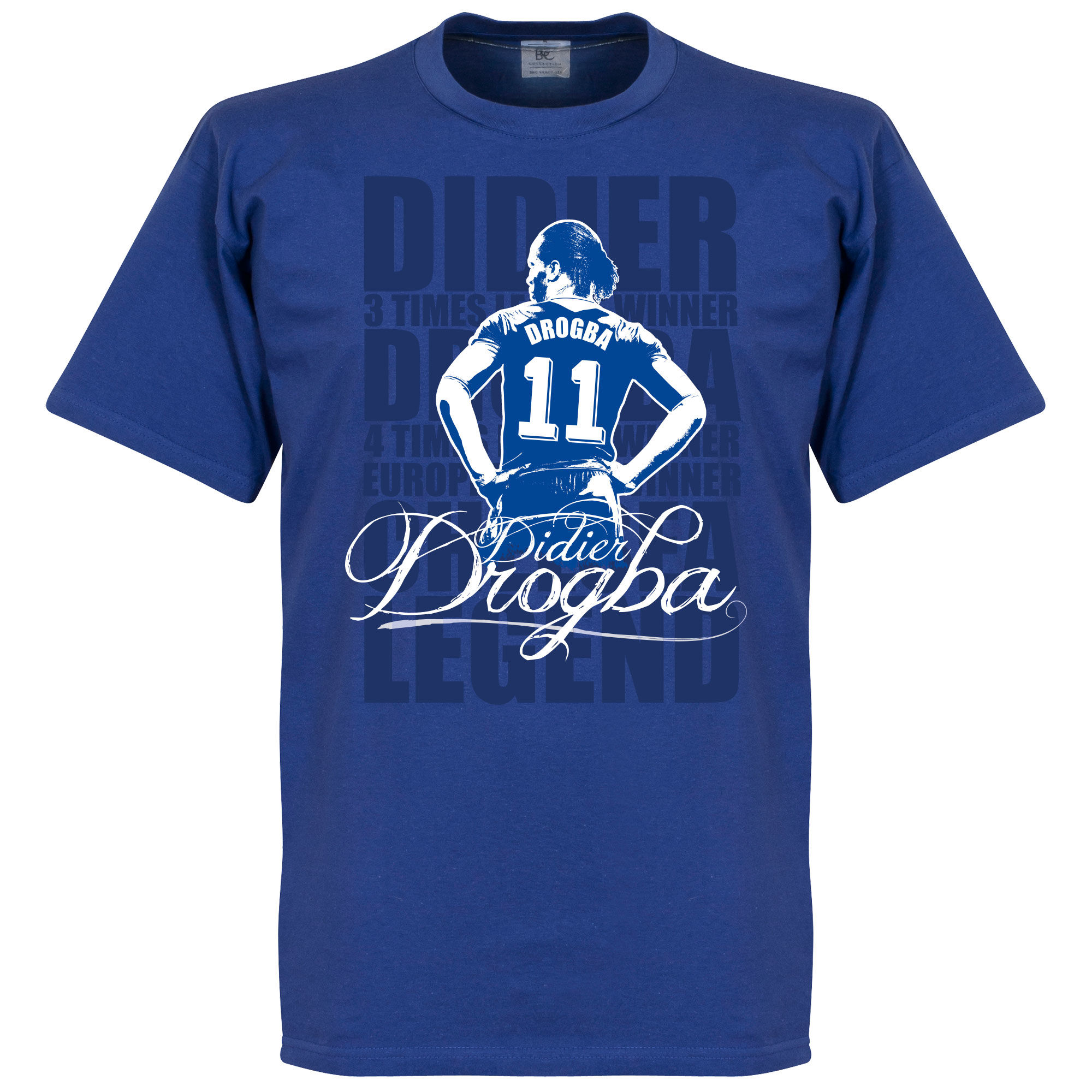 Chelsea - Tričko "Legend" - Didier Drogba, modré