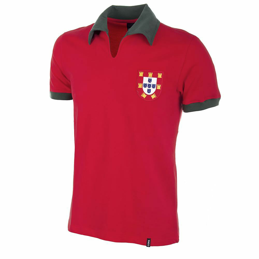 Portugalsko - Dres fotbalový - 1970, domácí, červený