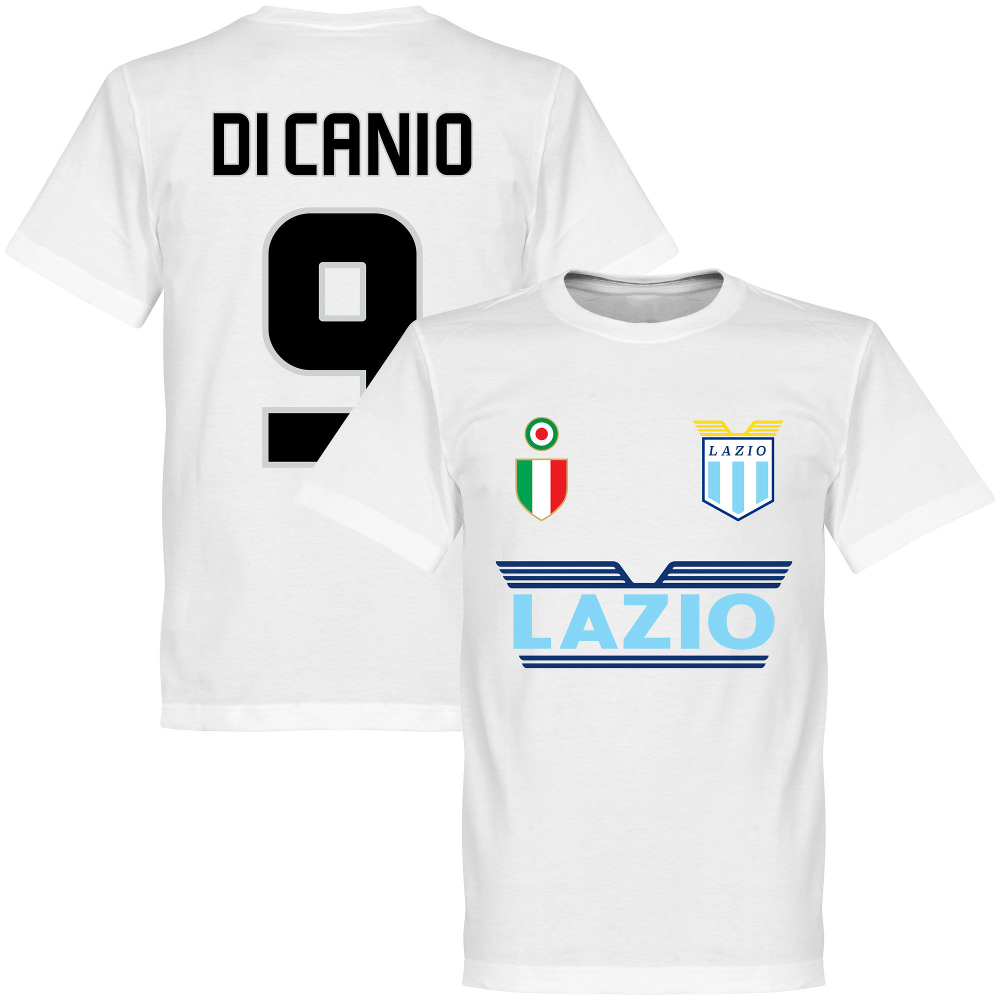 SS Lazio - Tričko - bílé, číslo 9, Paolo Di Canio