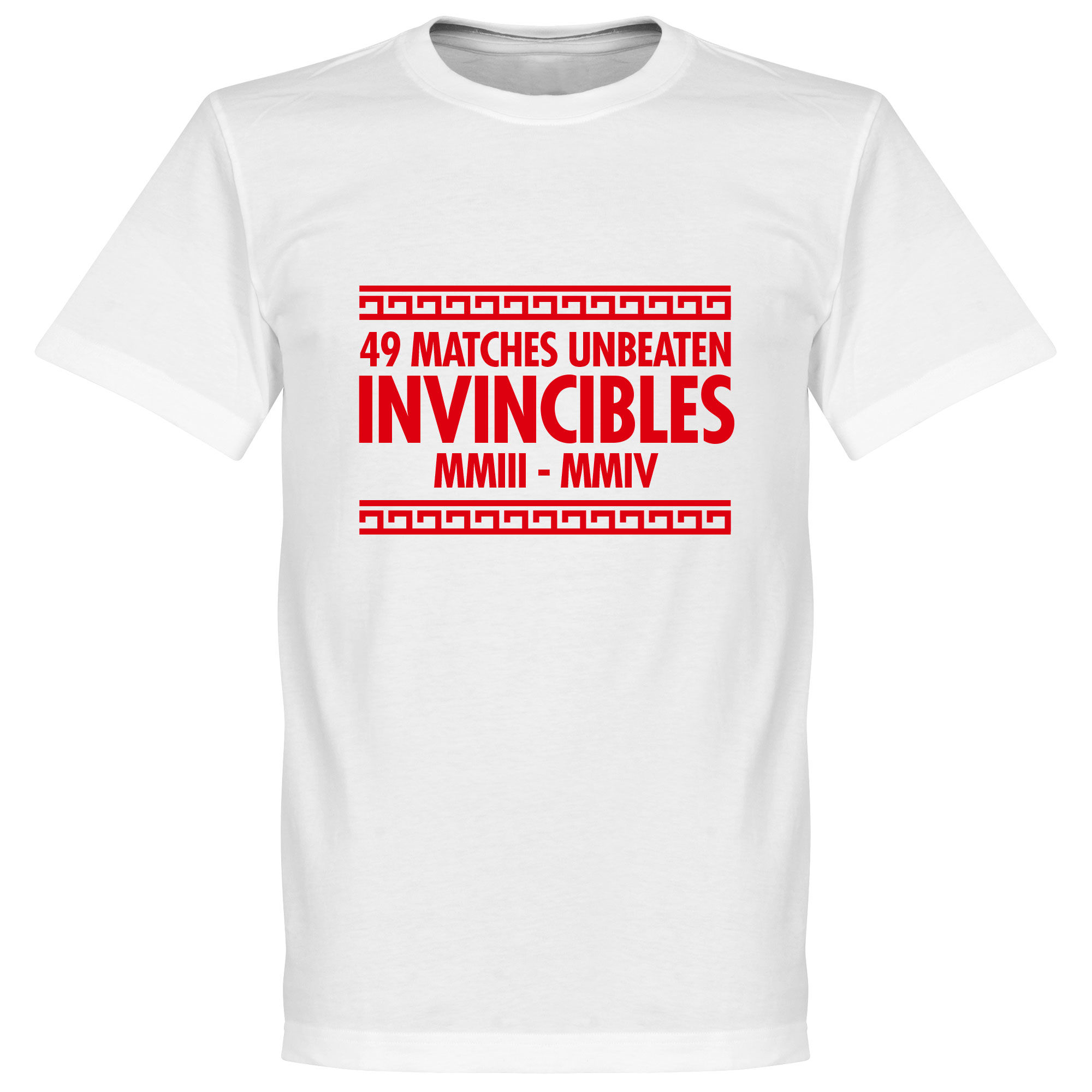 Arsenal - Tričko "The Invincibles 49 Unbeaten" - bílé
