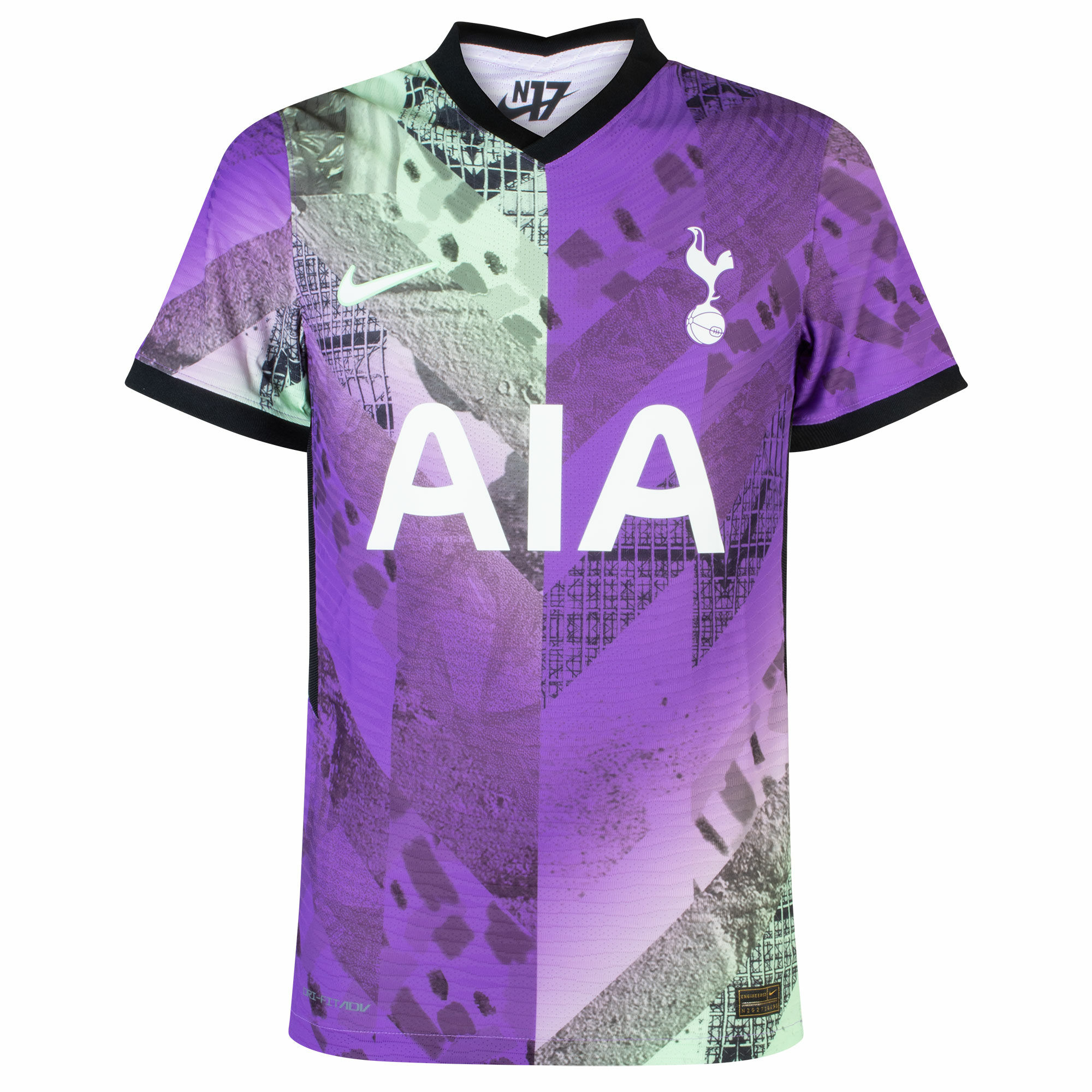Tottenham Hotspur - Dres fotbalový "Match" - sezóna 2021/22, třetí sada, Dri-FIT ADV, fialový