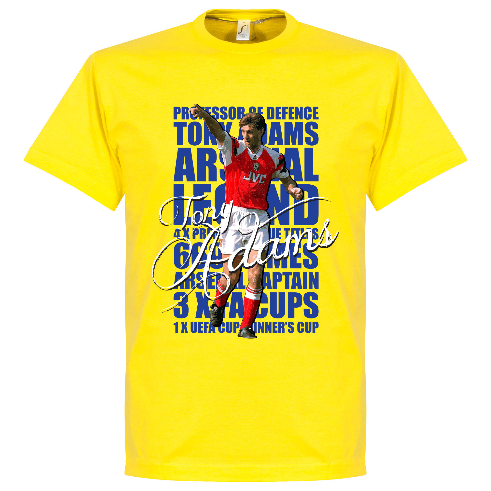 Arsenal - Tričko "Legend" - Tony Adams, žluté
