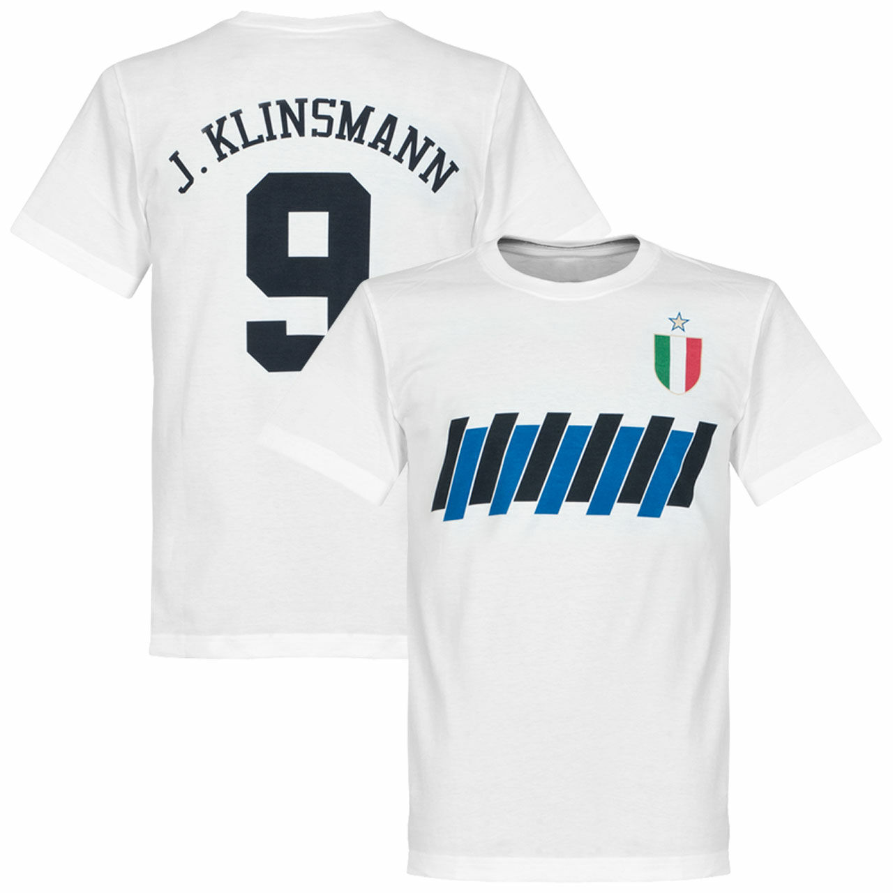 FC Inter Milán - Tričko "Graphic" - bílé, Jürgen Klinsmann