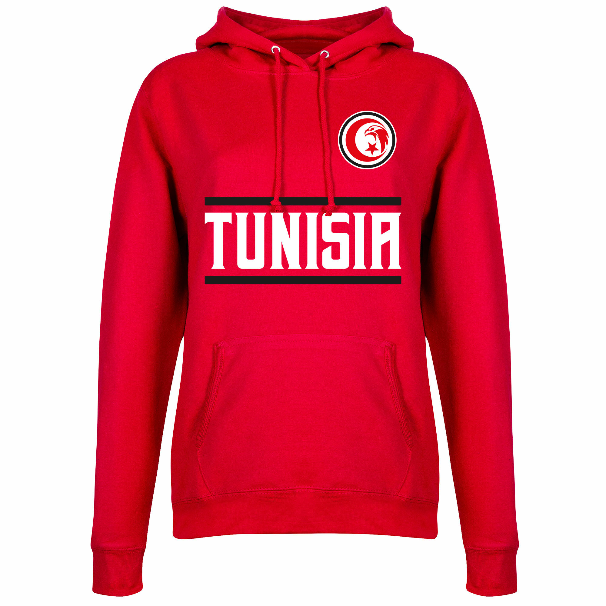 Tunisko - Mikina s kapucí dámská - modročervená