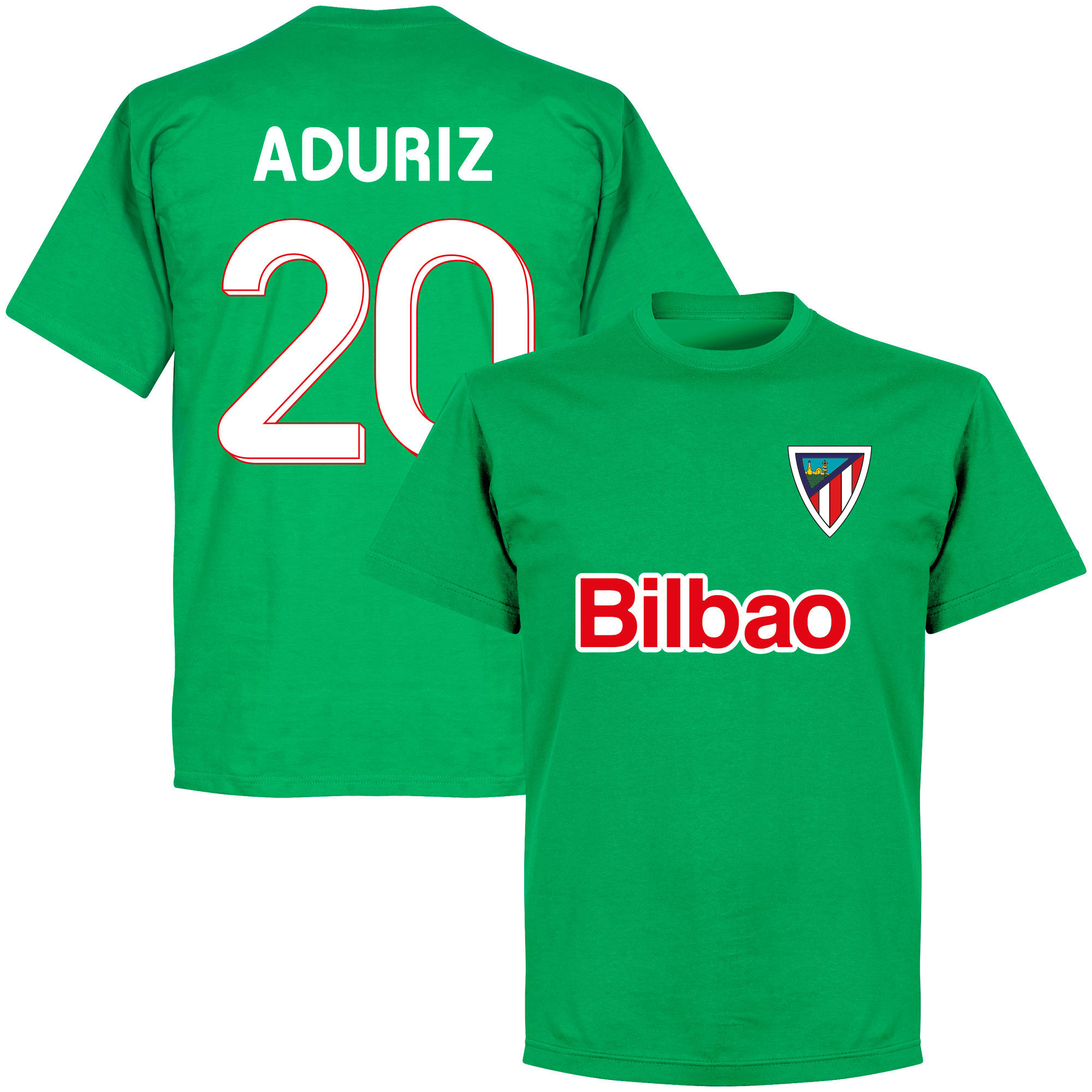 Athletic Bilbao - Tričko - Aritz Aduriz, zelené, číslo 20