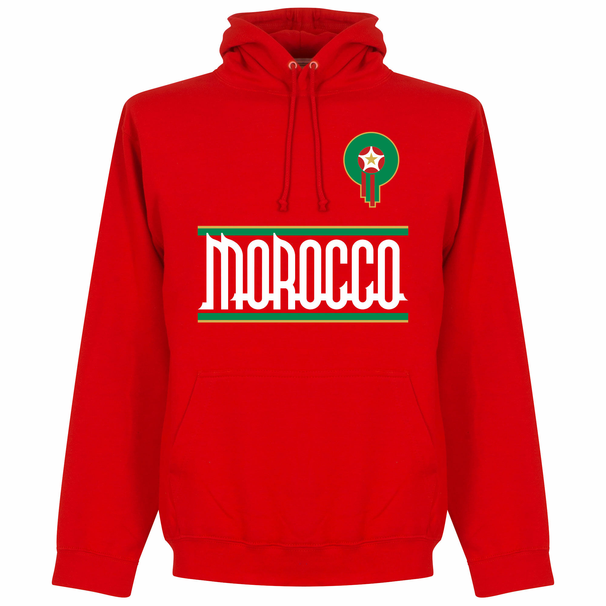 Maroko - Mikina s kapucí - červená