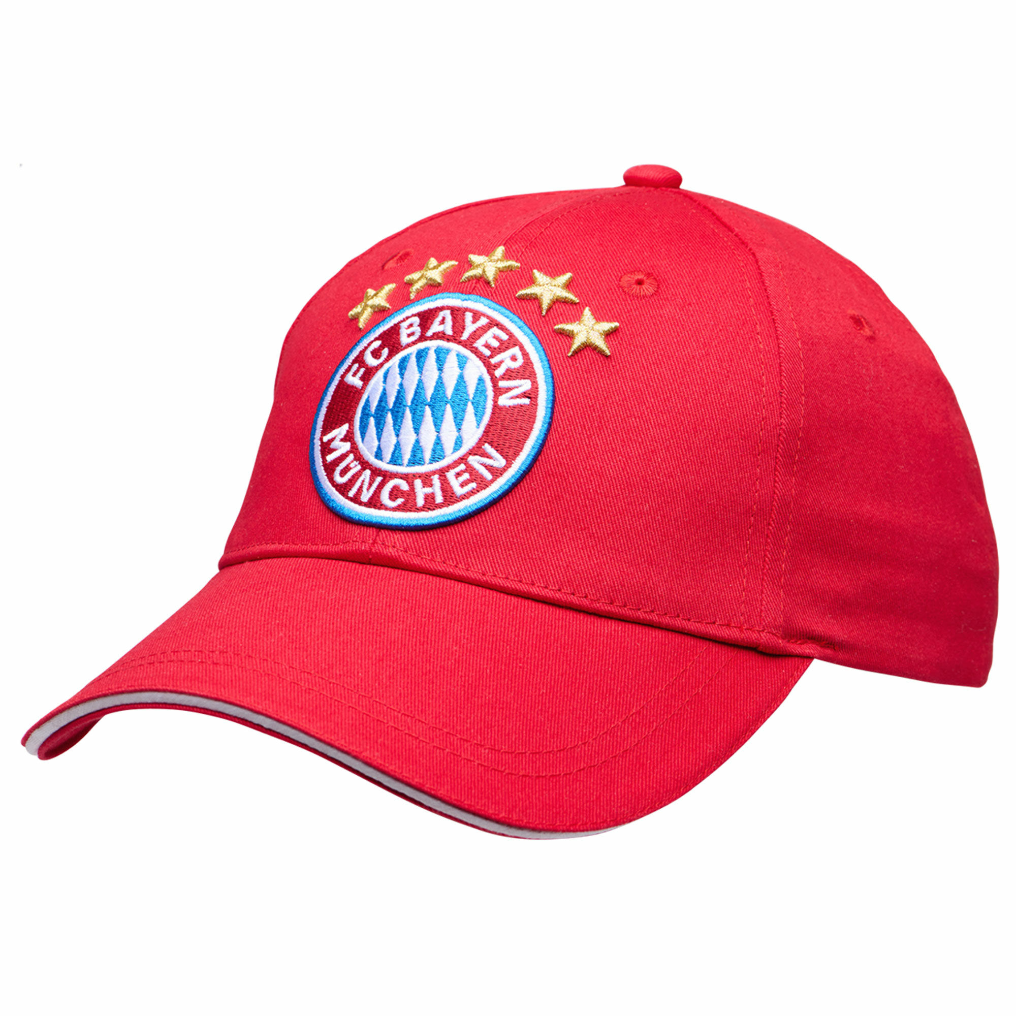 Bayern München - Kšiltovka "5 Star Logo" - červená