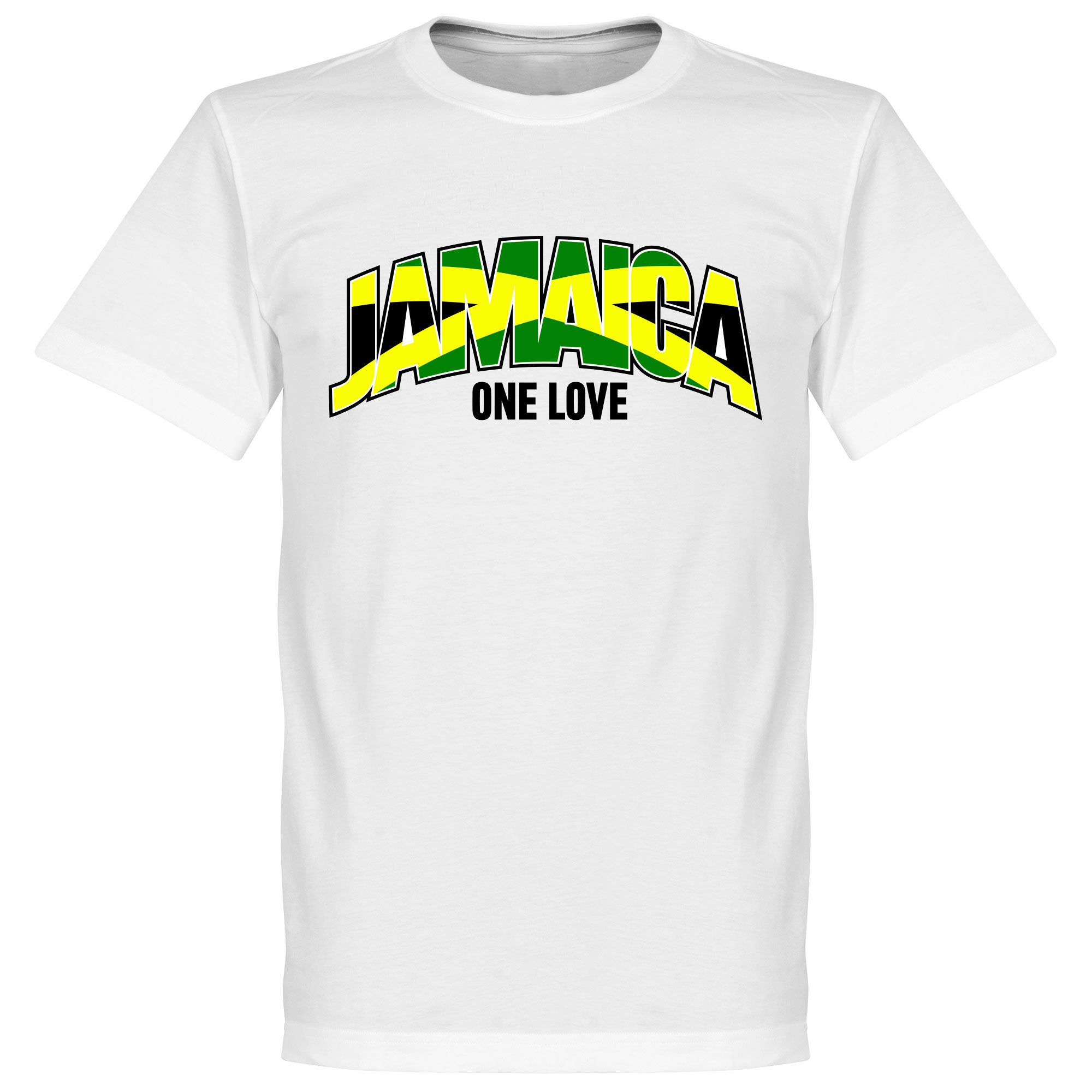 Jamajka - Tričko "One Love" - bílé