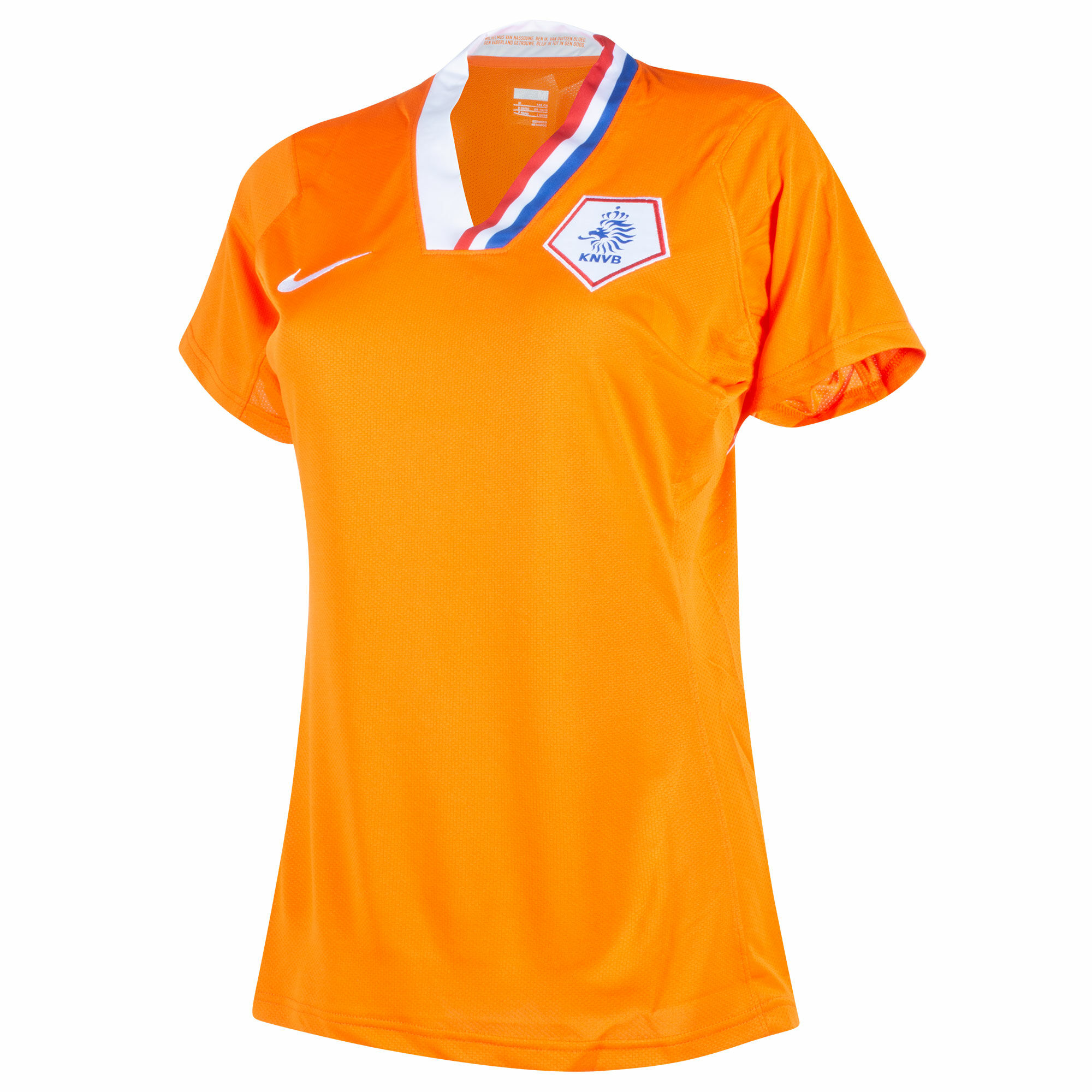 Nizozemí - Dres fotbalový dámský - oranžový, sezóna 2008/10, domácí