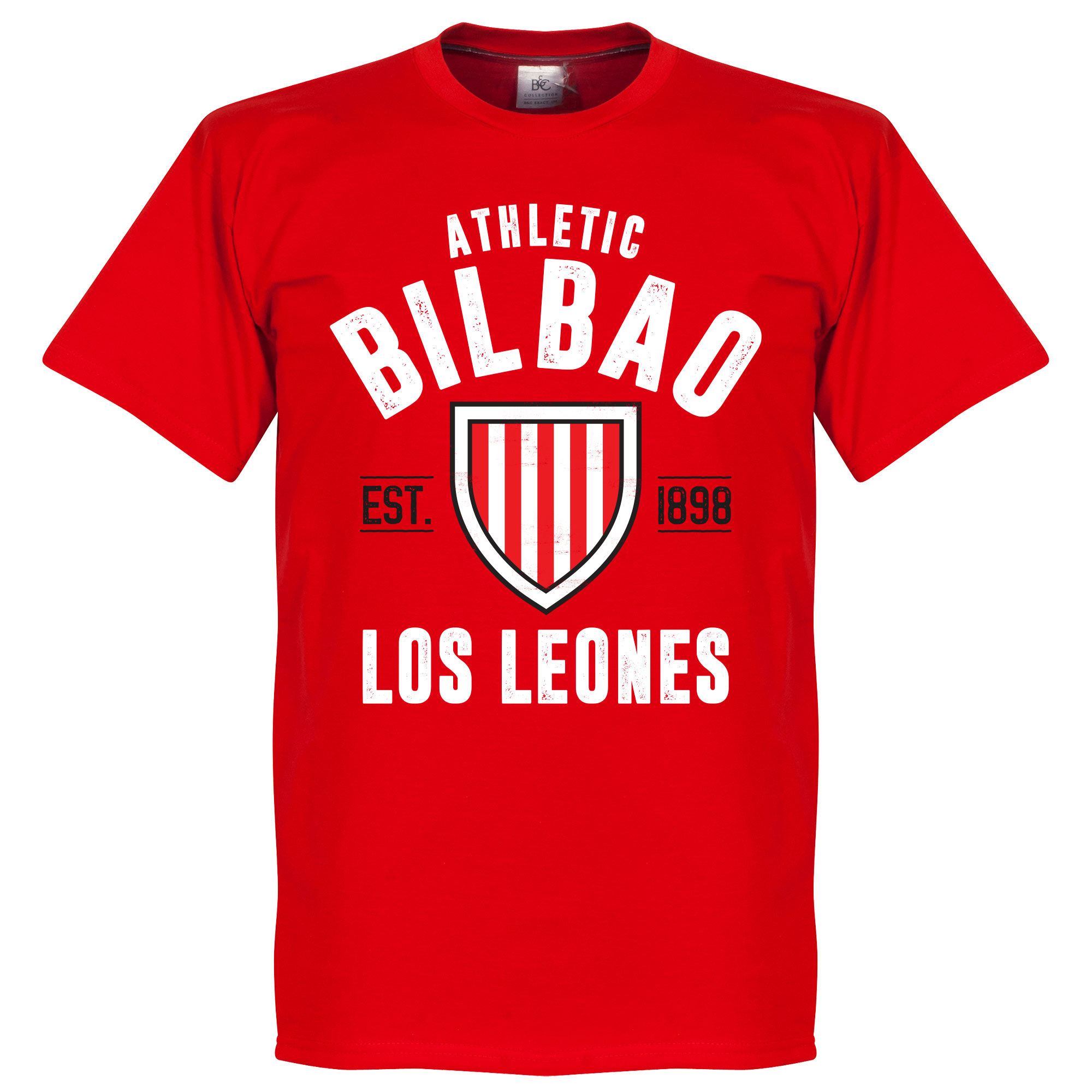 Athletic Bilbao - Tričko "Established" - červené