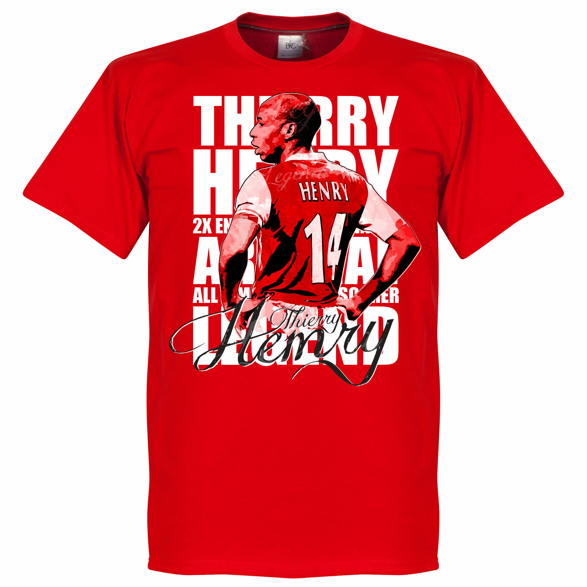 Arsenal - Tričko "Legend" - červené, Thierry Henry