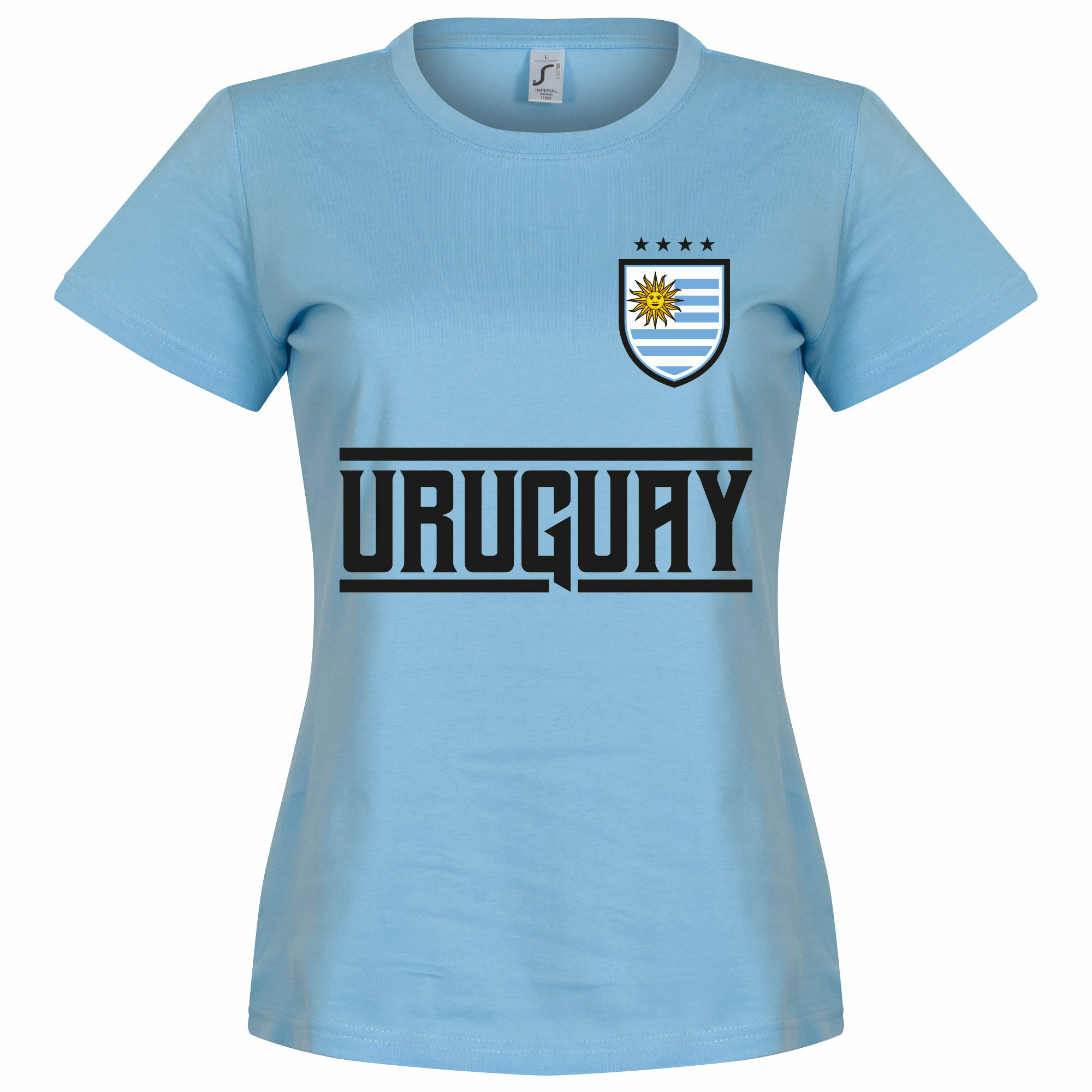 Uruguay - Tričko dámské - modré