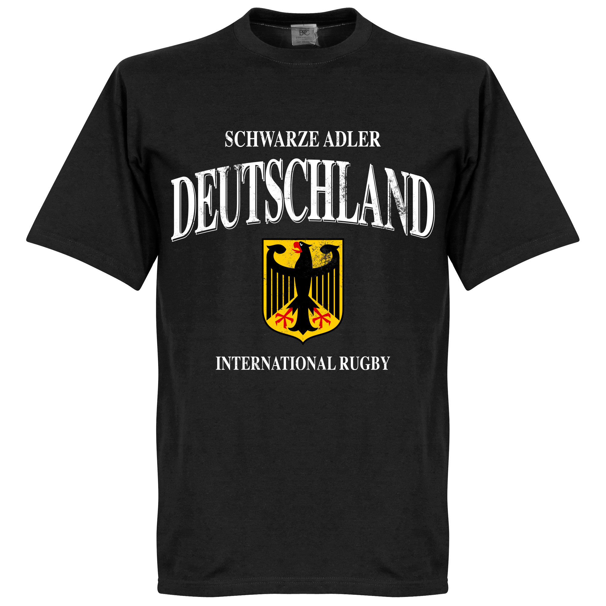Německo - Tričko "Rugby" - černé
