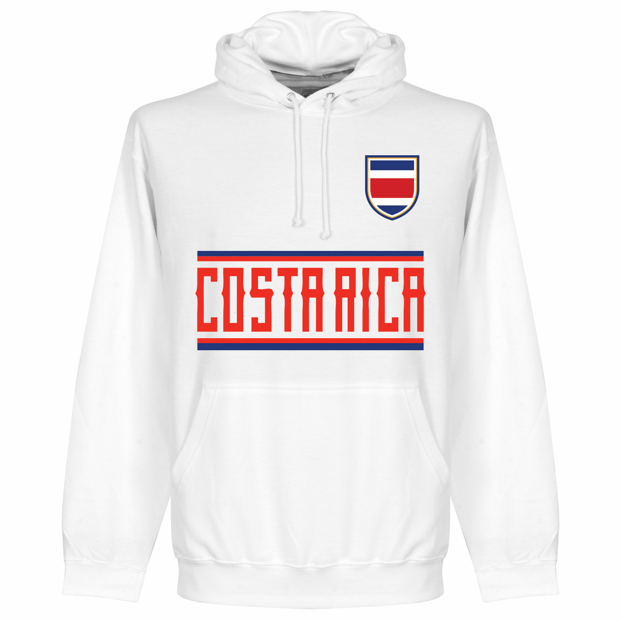 Kostarika - Mikina s kapucí dětská - černobílá