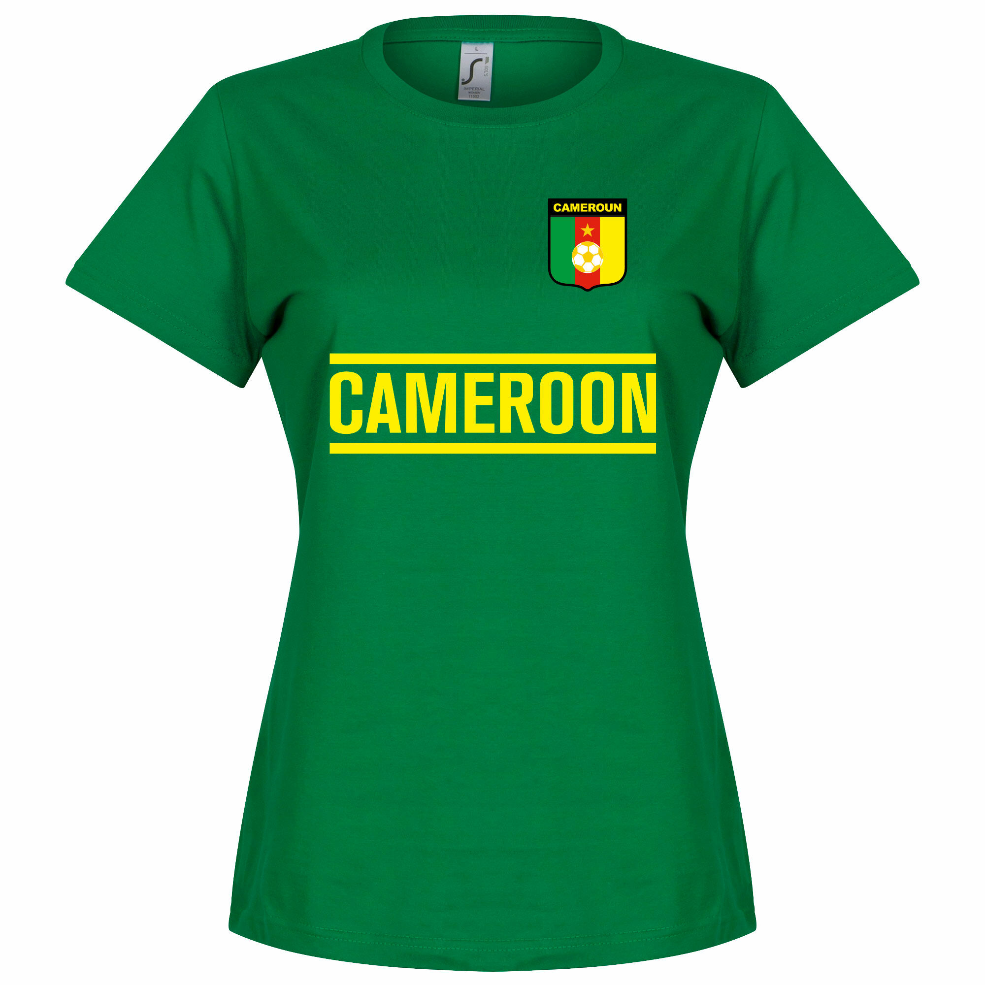 Kamerun - Tričko dámské - zelené