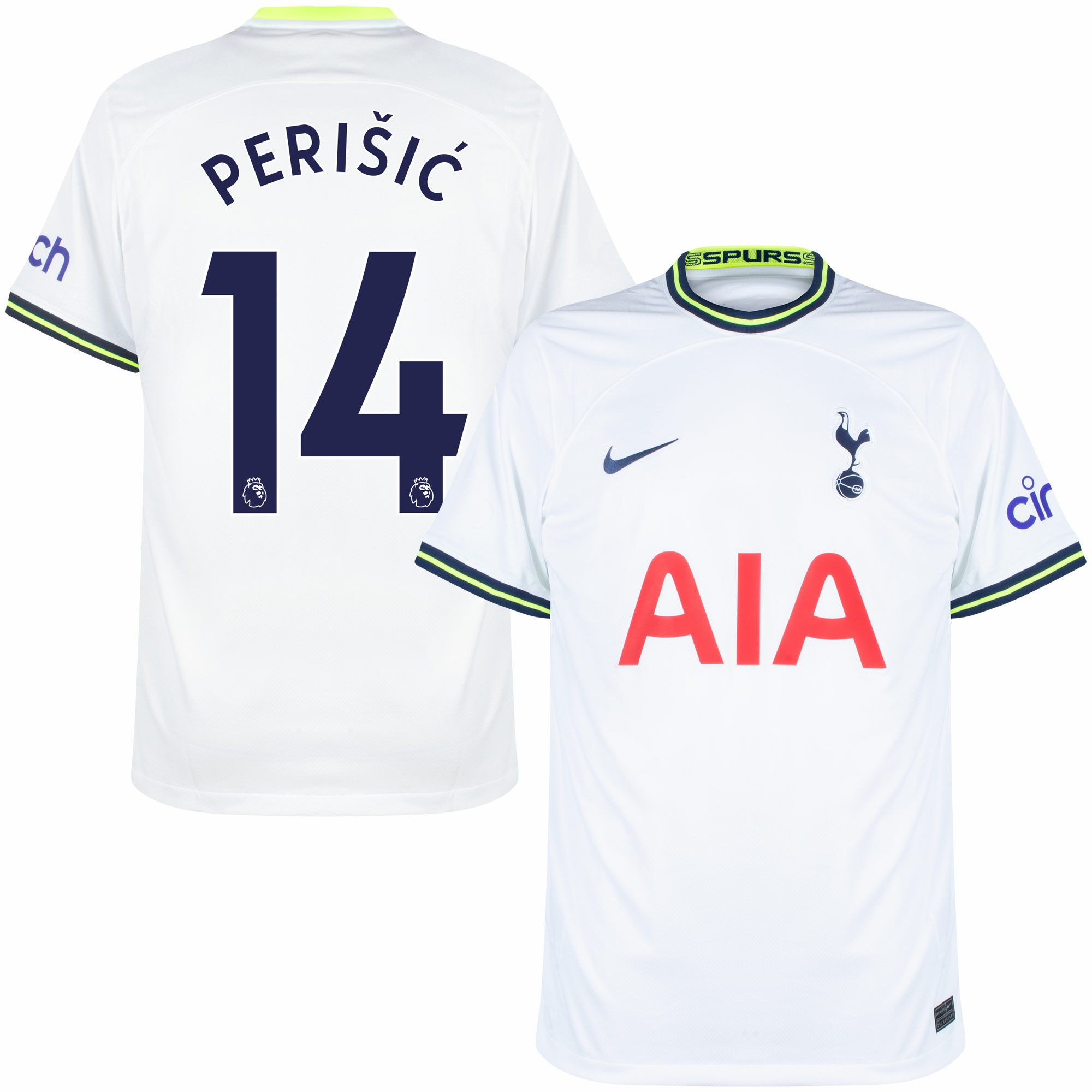 Tottenham Hotspur - Dres fotbalový - Ivan Perišić, Premier League, domácí, bílý, sezóna 2022/23, číslo 14