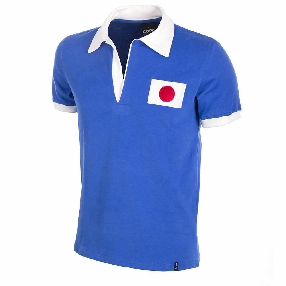 Japonsko - Dres fotbalový - retrostyl, padesátá léta, domácí, modrý